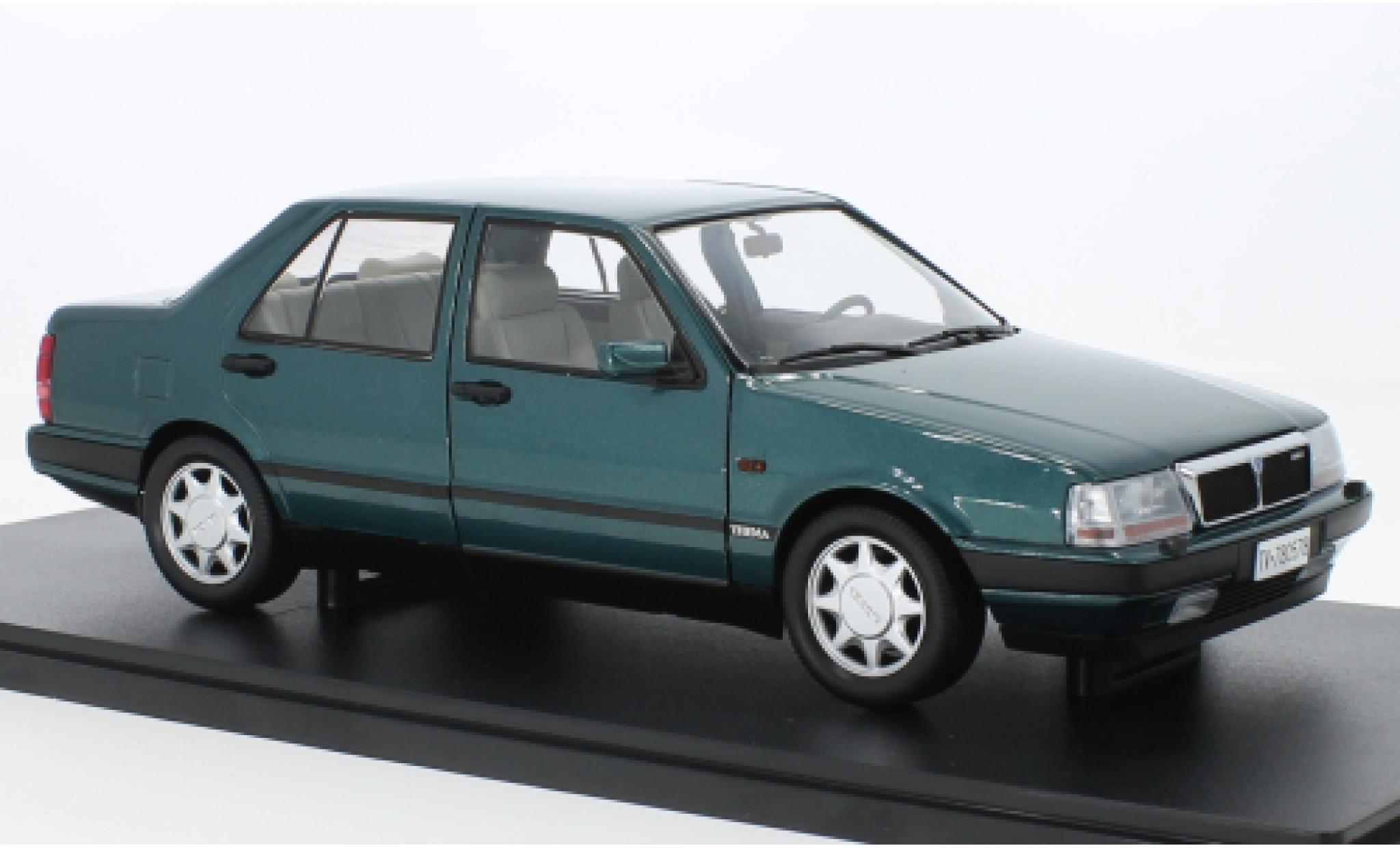 Lancia Thema 1/18 Mitica Turbo 16V LX 2S metallic turquoise 1991 modelauto