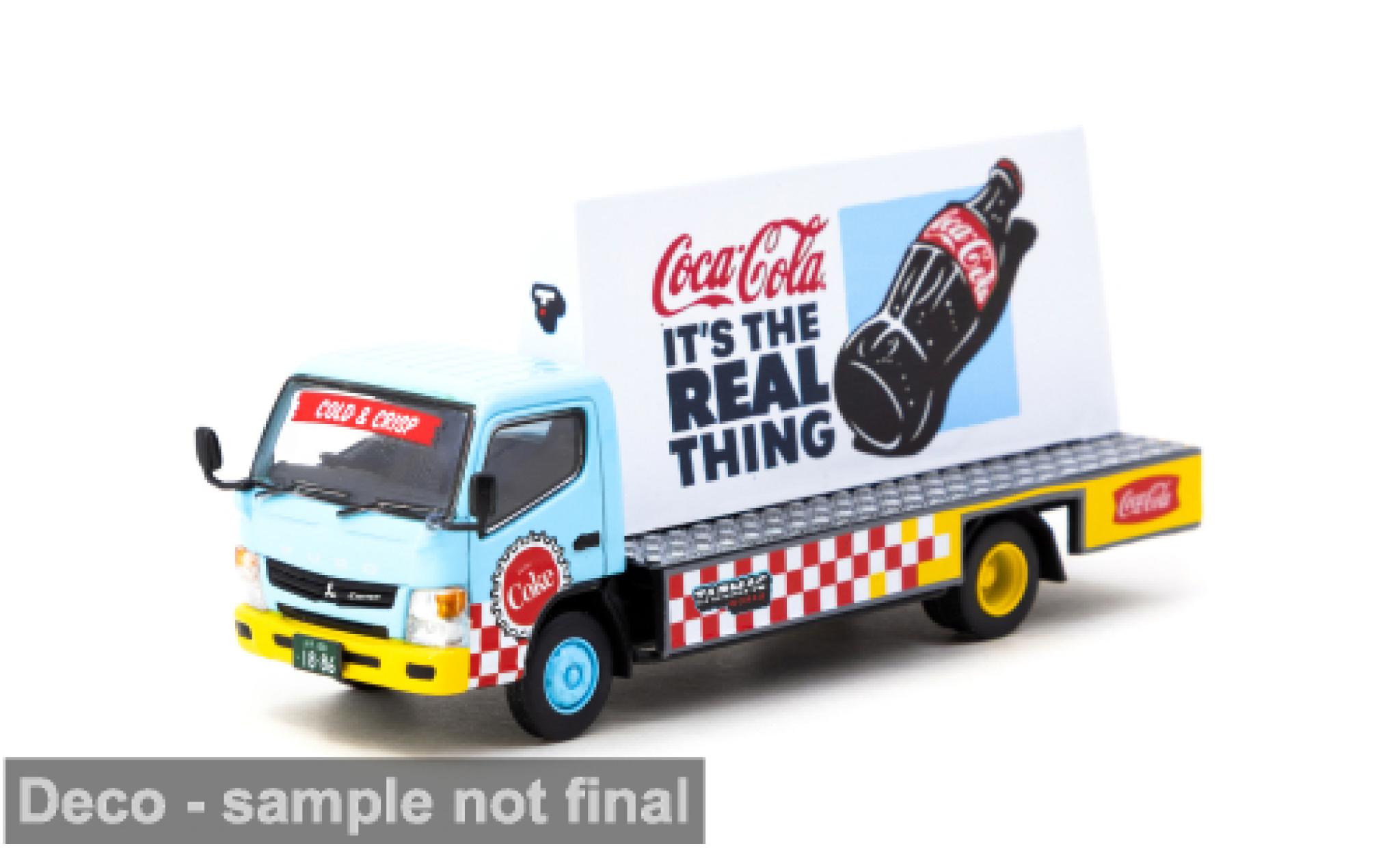Mitsubishi Fuso 1/64 Tarmac Works Canter Coca Cola 1:64 modelauto