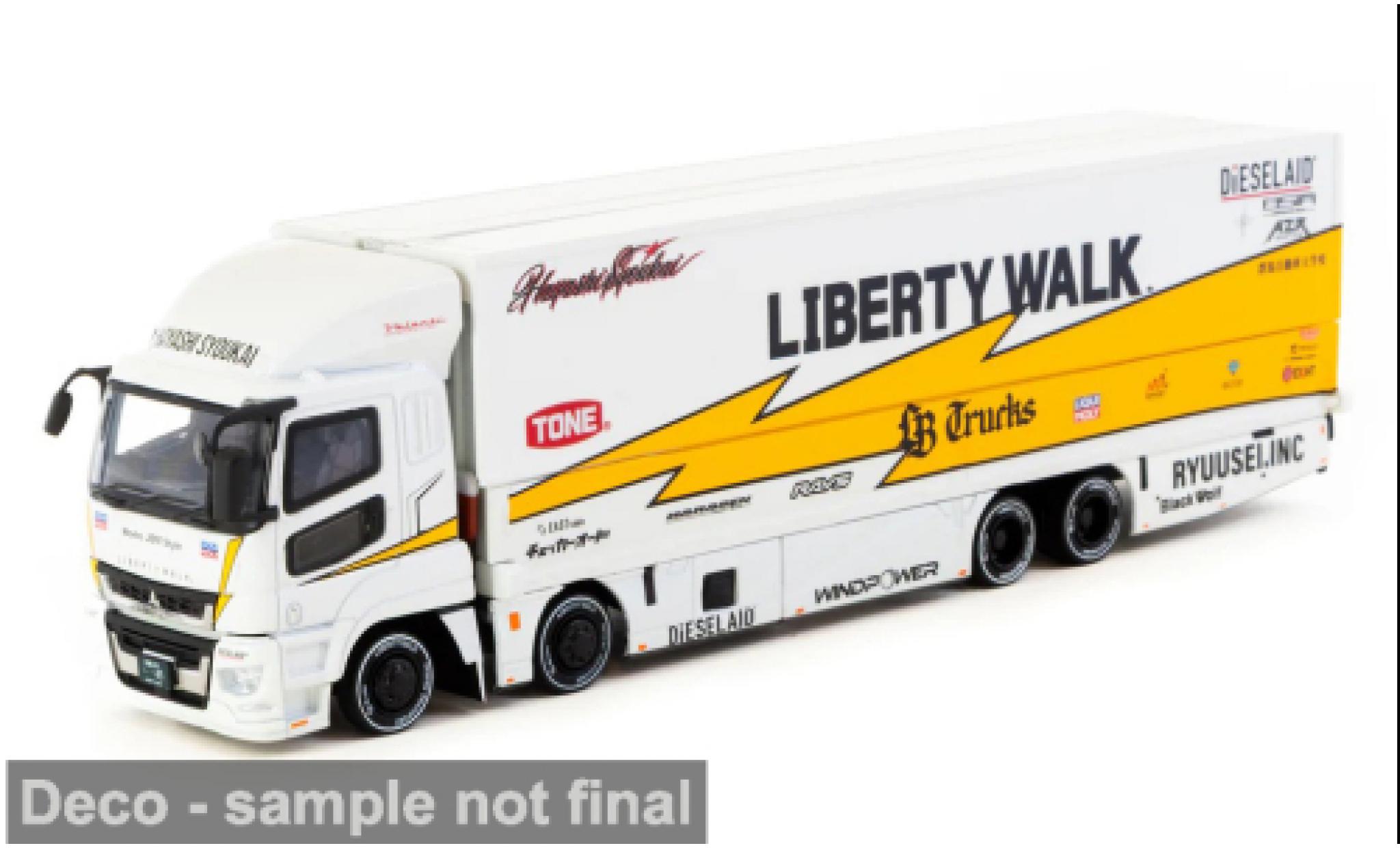 Mitsubishi Fuso 1/64 Tarmac Works Super Great LB-Trucks 1:64 modelauto