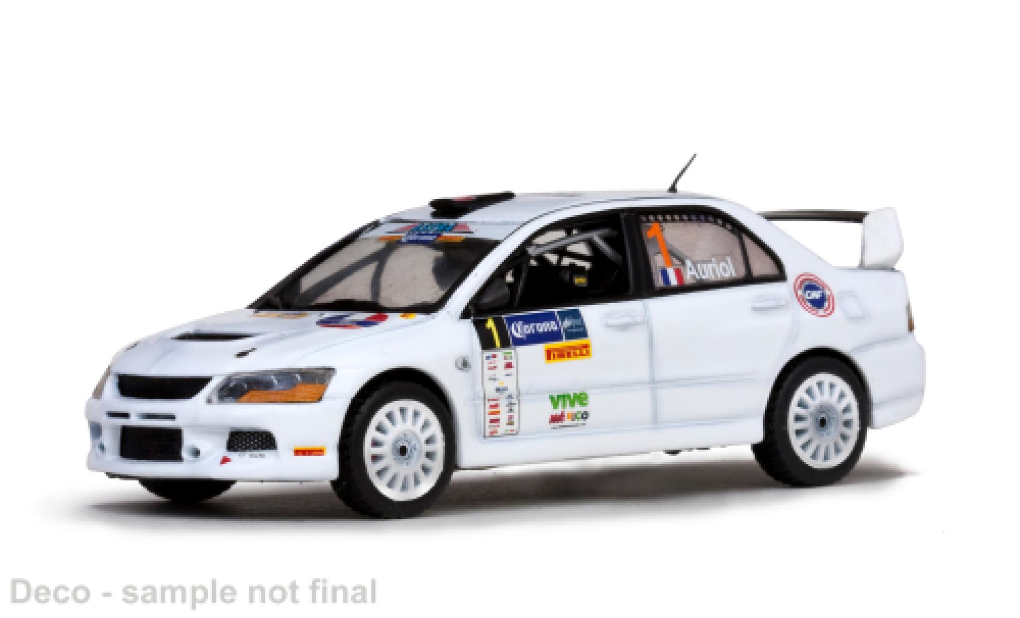 Mitsubishi Lancer 1/43 Vitesse Evo IX Rallye Mexico 2009 #1 D.Auriol/D.Giraudet 1:43 modelauto