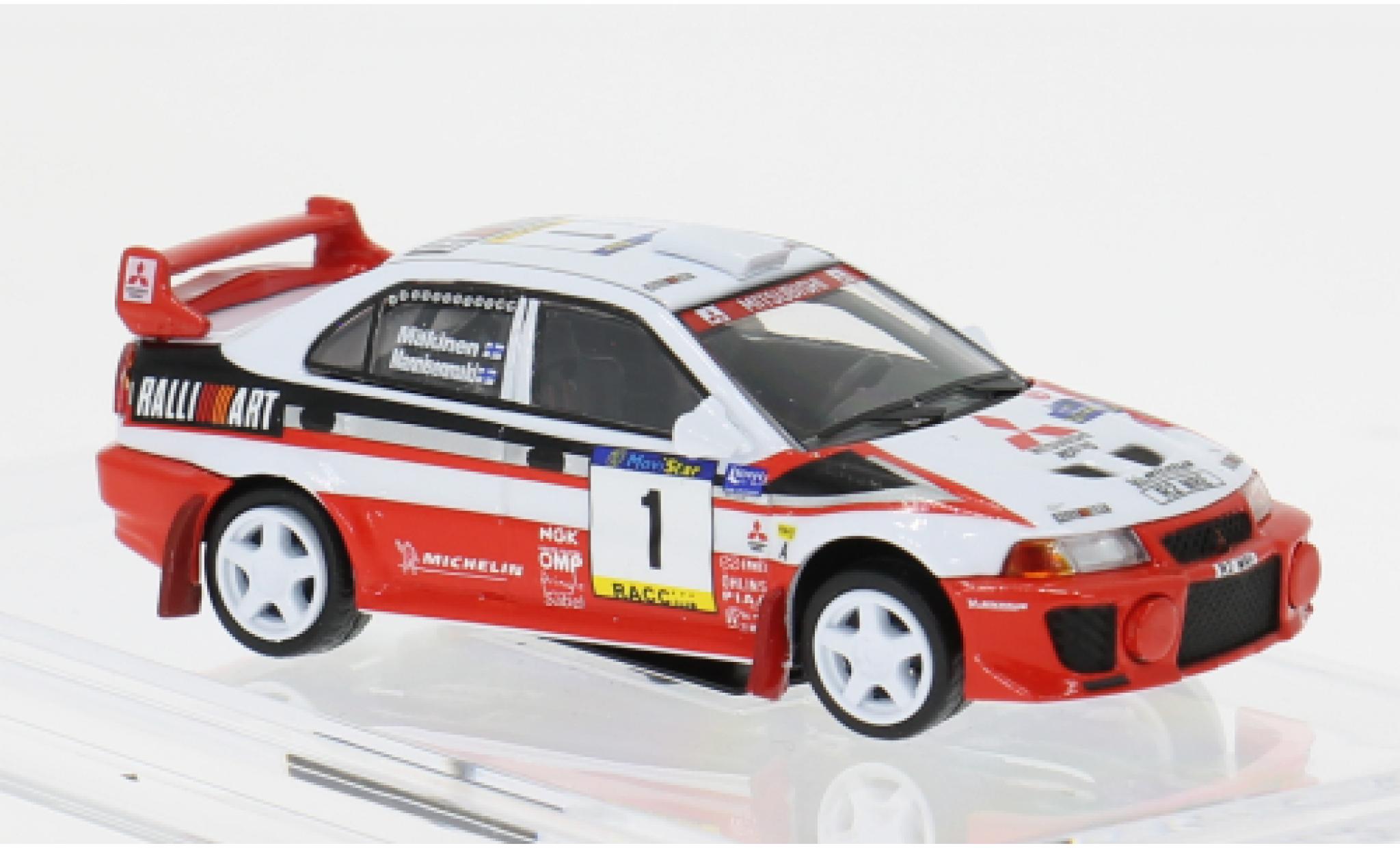 Mitsubishi Lancer 1/64 BM Creations EVO V Rally Catalunya 1998 #1 1:64 modelauto