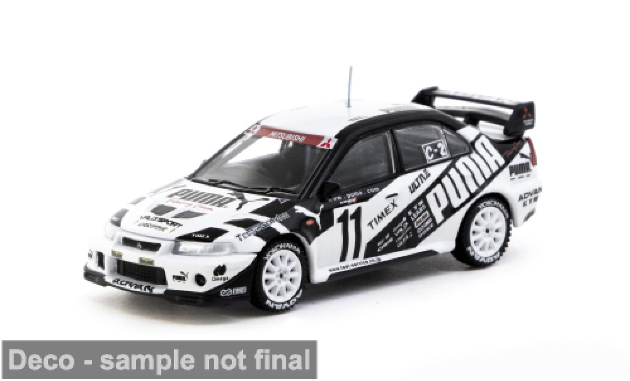 Mitsubishi Lancer 1/64 Tarmac Works Evo VI TME Super Taikyu 2000 #11 N.Akihiko/K.Takayuki 1:64 modelauto