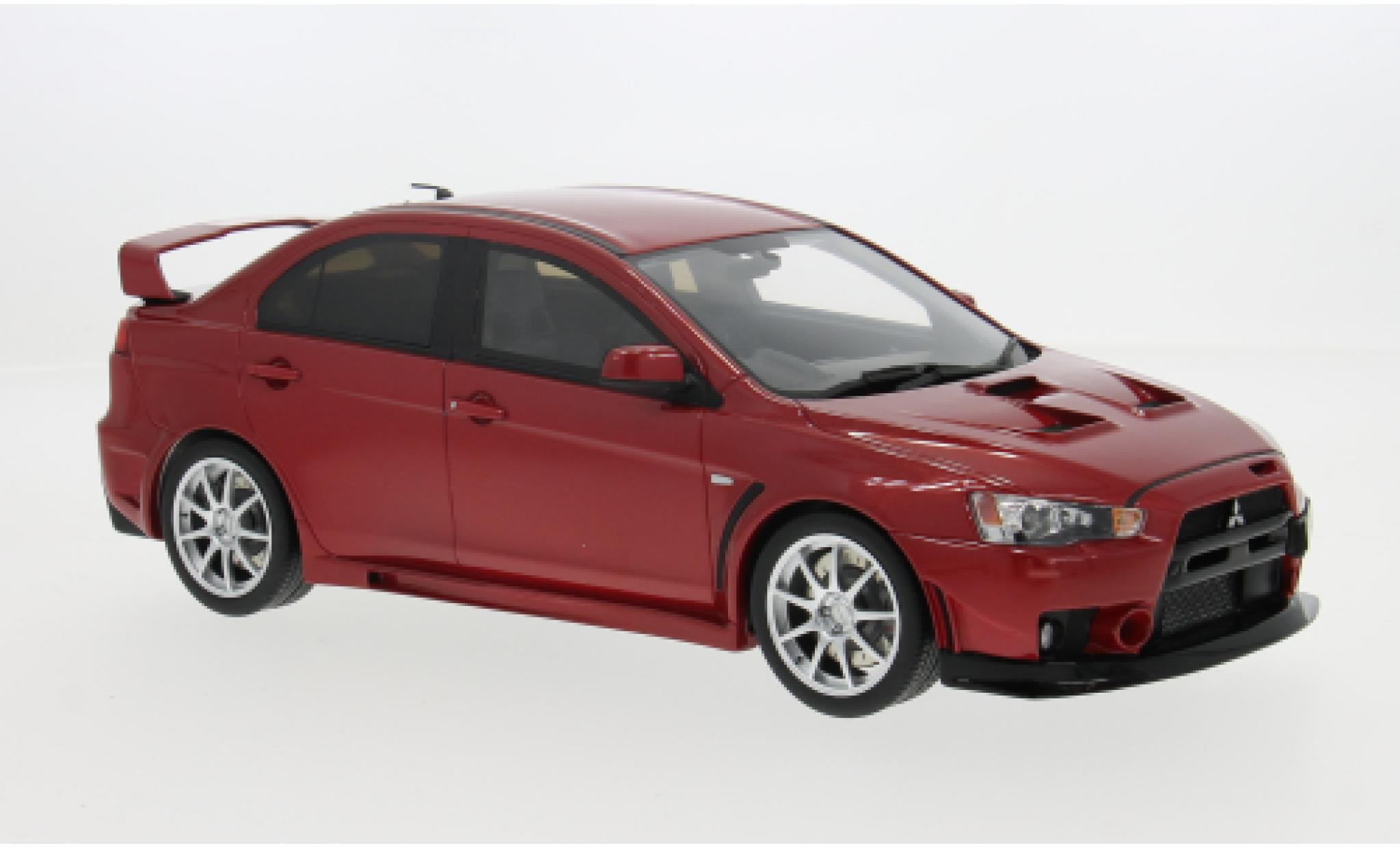 Mitsubishi Lancer 1/18 Ottomobile Evo X rood 1:18 modelauto