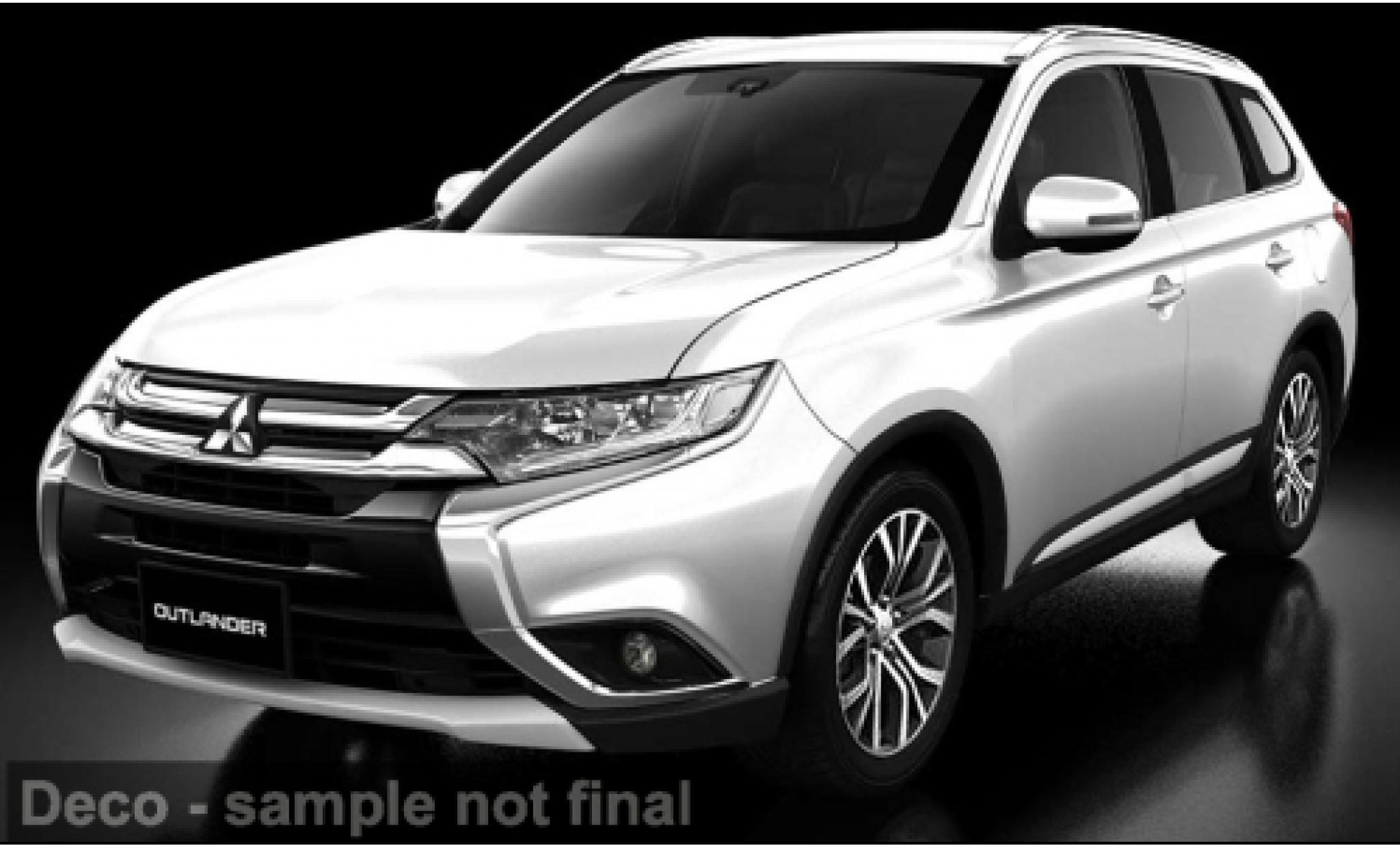 Mitsubishi Outlander 1/43 Vitesse wit 2018 1:43 modelauto