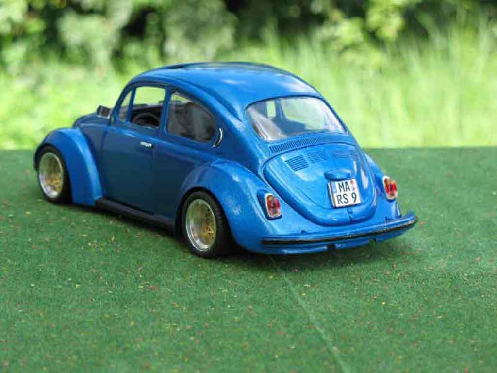 Volkswagen Kafer Base coxinelle blauw jantes bbs 1/18 Solido