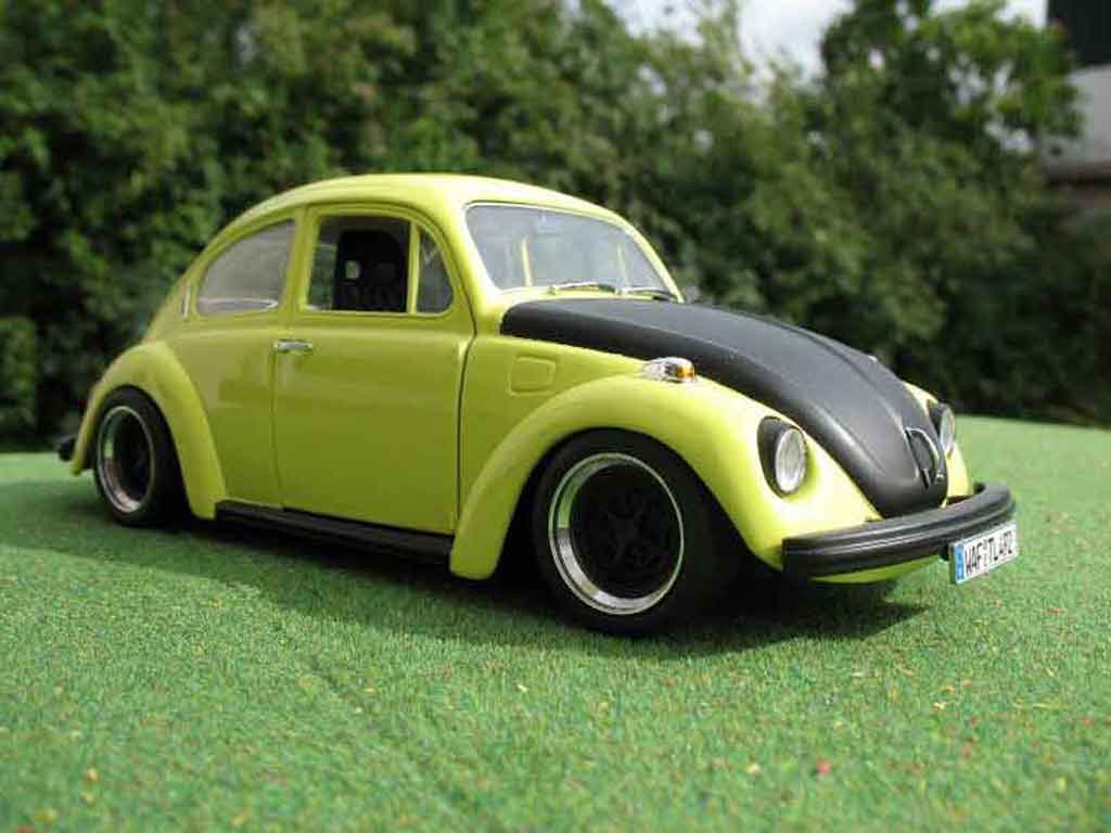 Volkswagen Kafer 1/18 Burago coxinelle racer modelauto