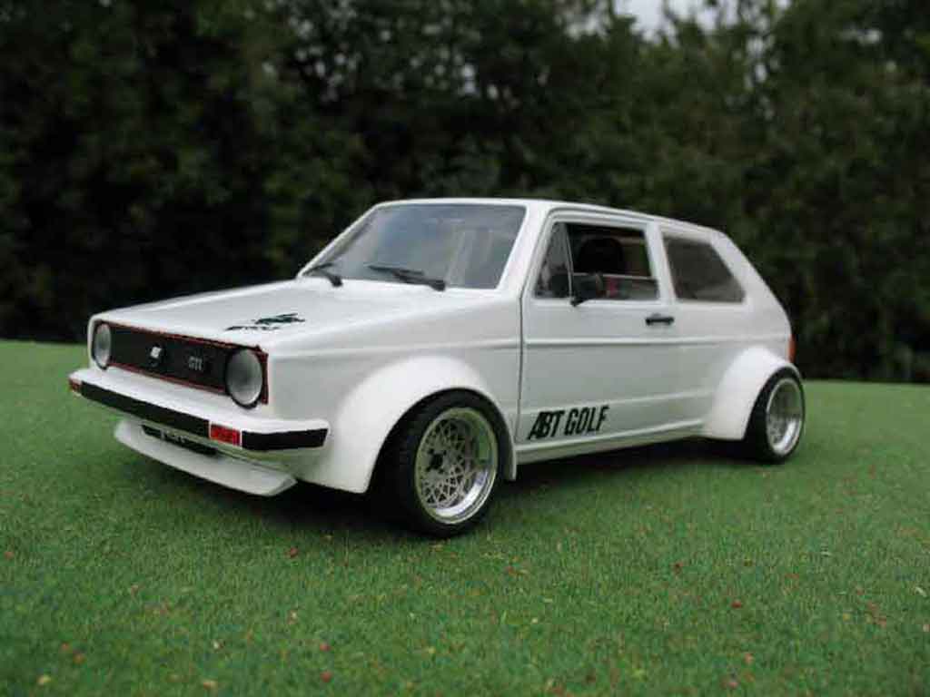 Volkswagen Golf 1 GTI 1/18 Solido kit 1 GTI abt modelauto
