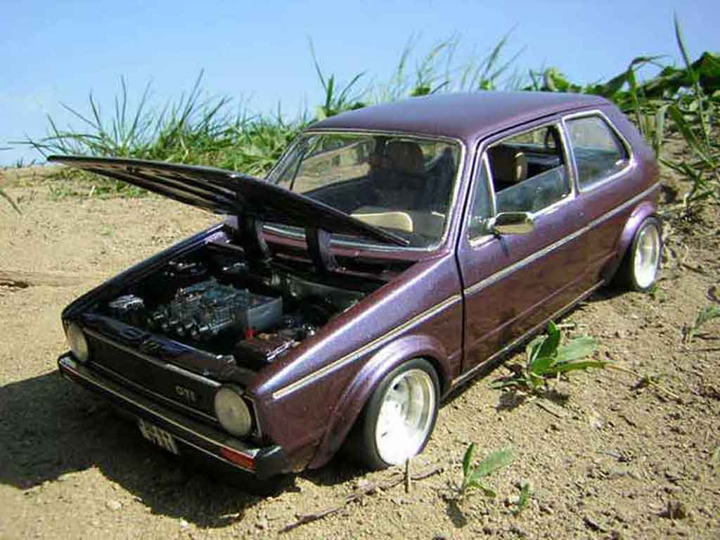 Volkswagen Golf GTI jantes Tramont german look 1/18 Solido