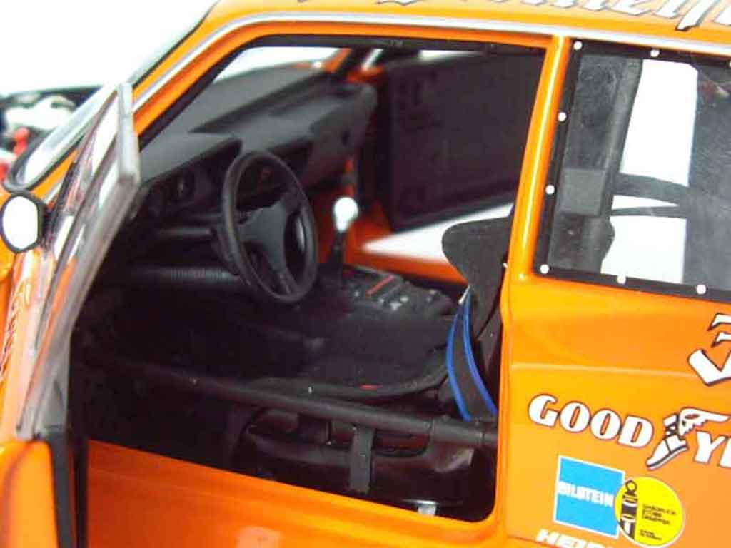 Bmw 320 course E21 i jagermeister faltz alpina hans joachim stuk 1977 1/18 Minichamps