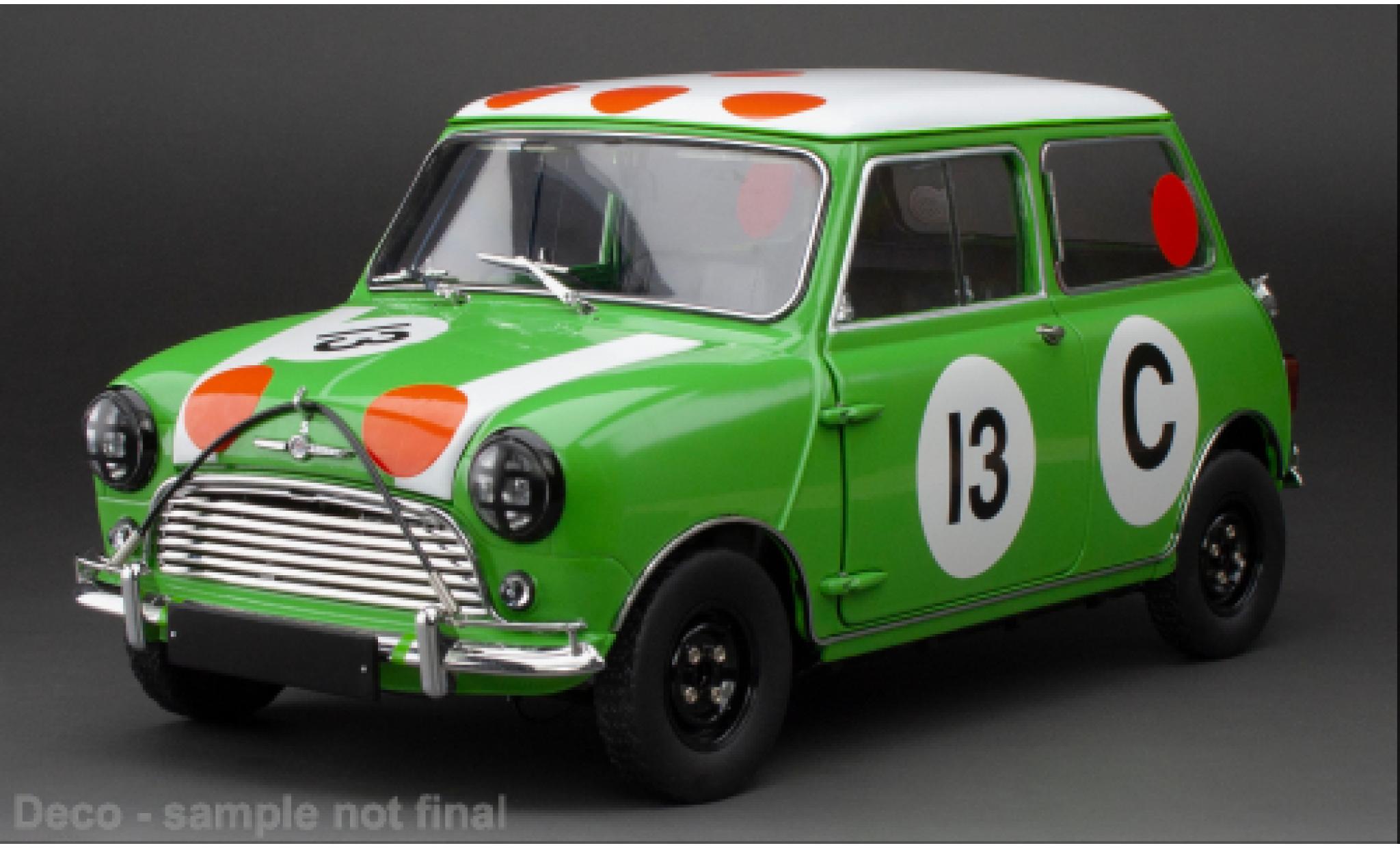 Mini Cooper 1/12 Sun Star Morris S Gallaher 500 1966 #13 R.Aaltonen/B.Holden 1:12 modelauto