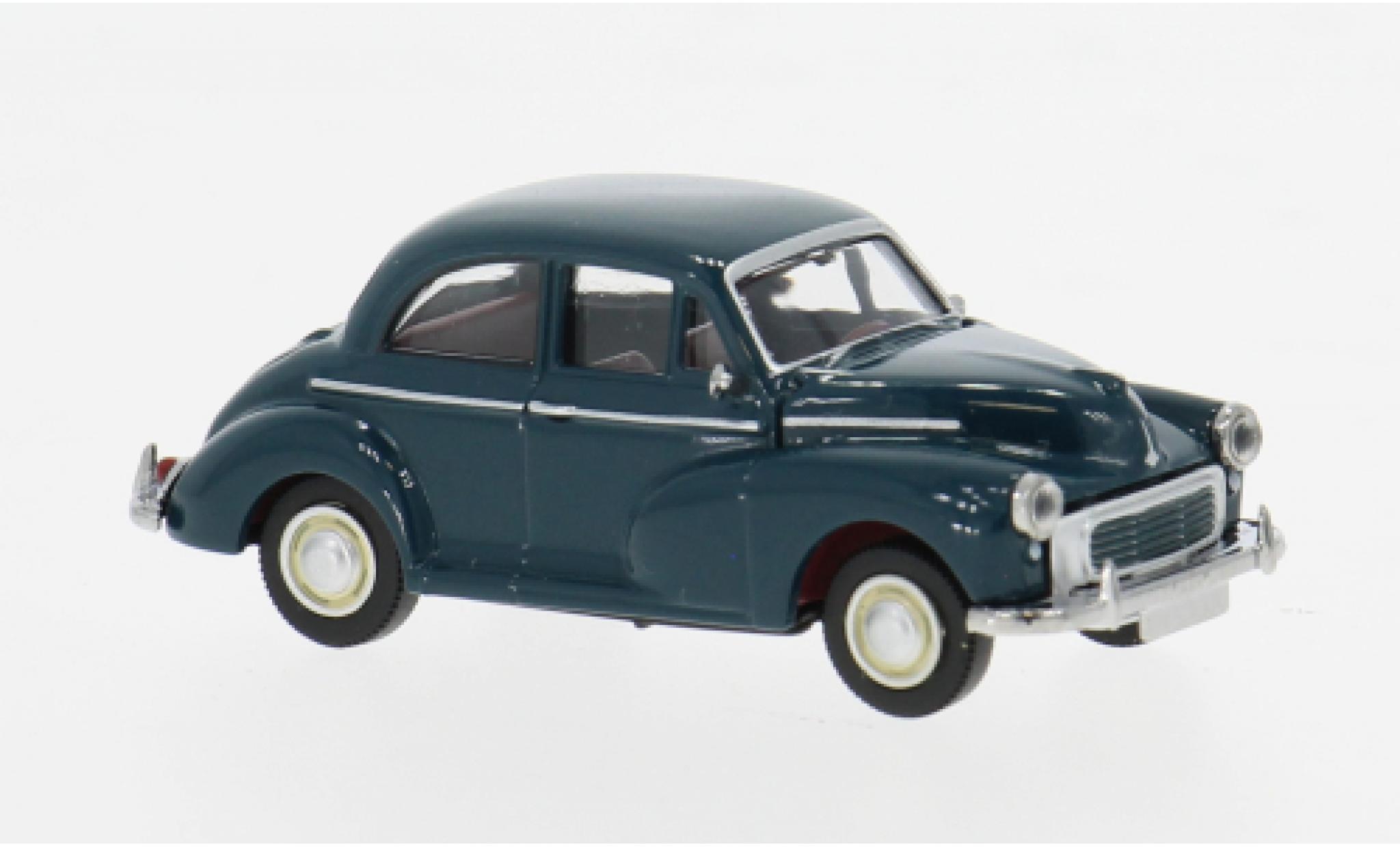 Morris Minor 1/87 Brekina 1000 blauw 1956 1:87 modelauto