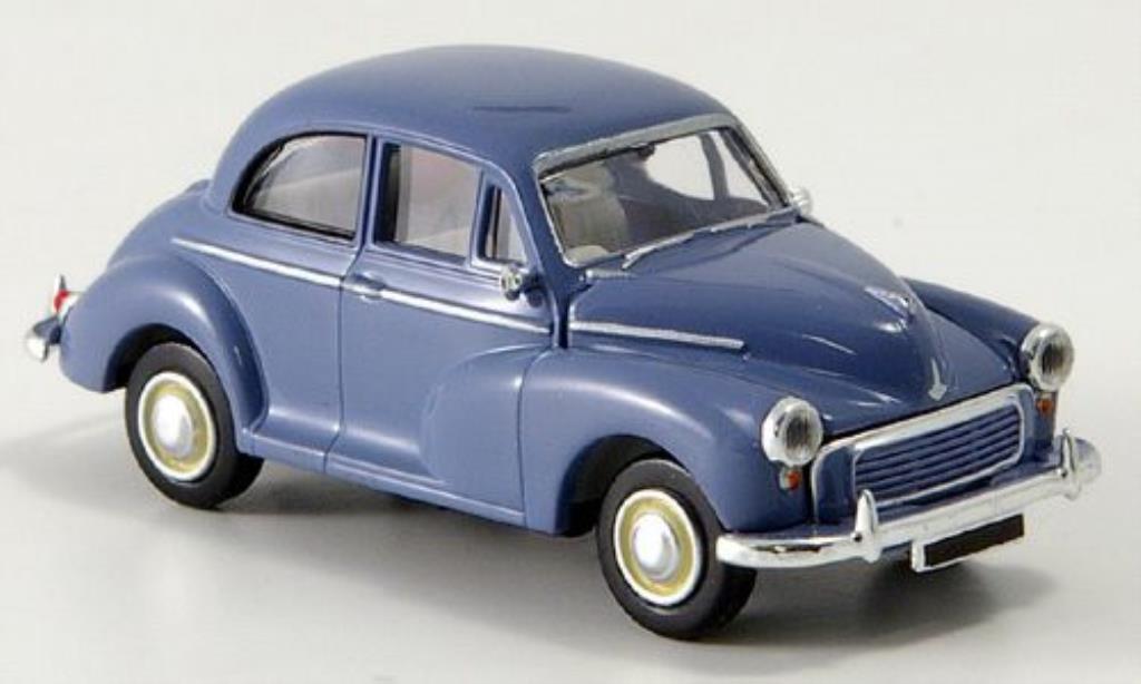 Morris Minor 1/87 Brekina Rechtslenker blauw modelauto
