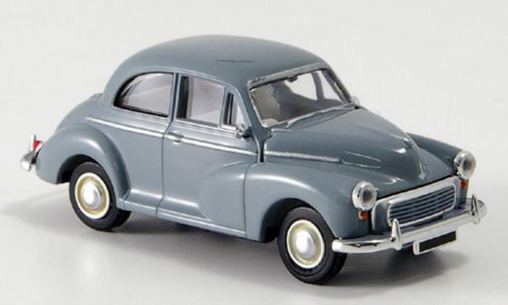 Morris Minor 1/87 Brekina Rechtslenker grijs modelauto