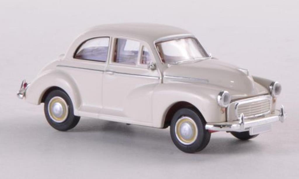 Morris Minor 1/87 Brekina wit (GB) modelauto