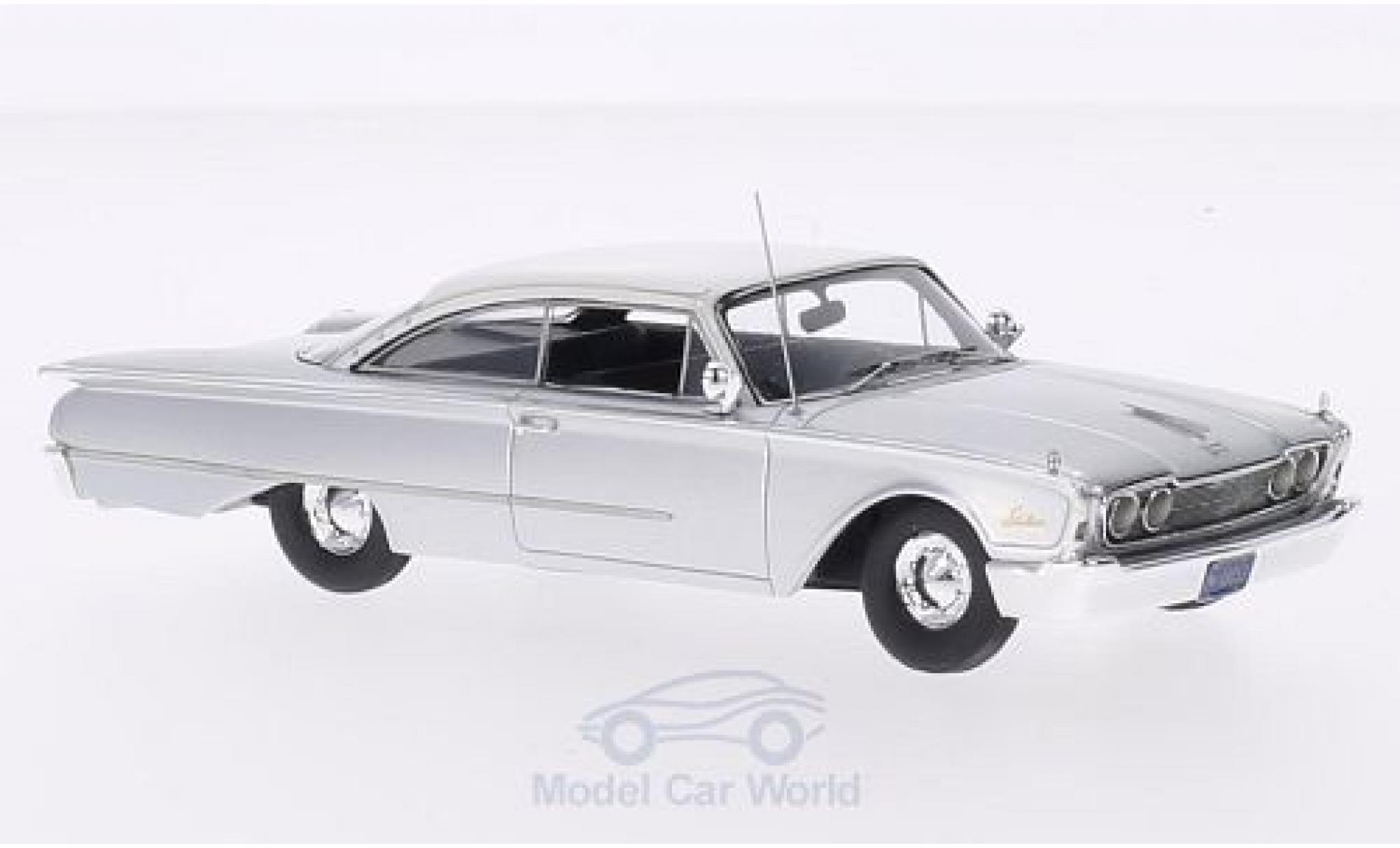 Ford Starliner Galaxie 1/43 Motorhead grijs/wit 1960 modelauto