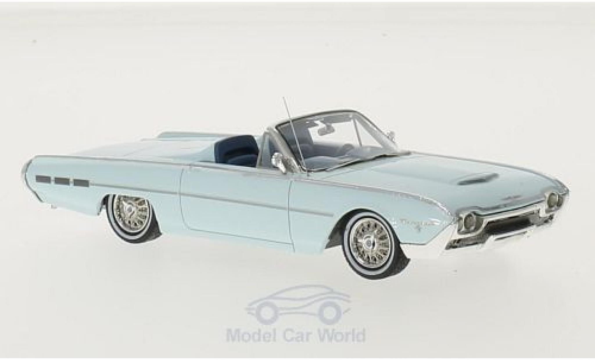Ford Thunderbird 1962 1/43 Motorhead Sports Roadster blauw 1962 modelauto