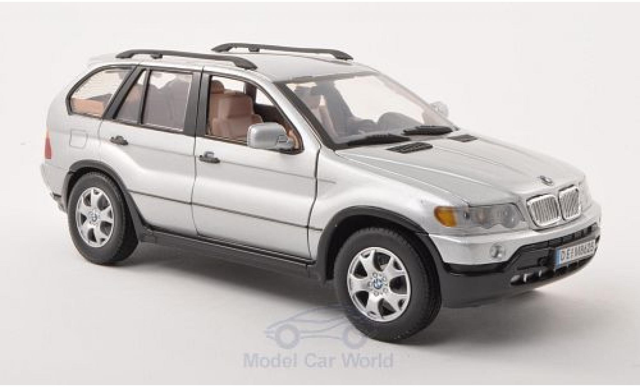 Bmw X5 1/18 Motormax grijs modelauto