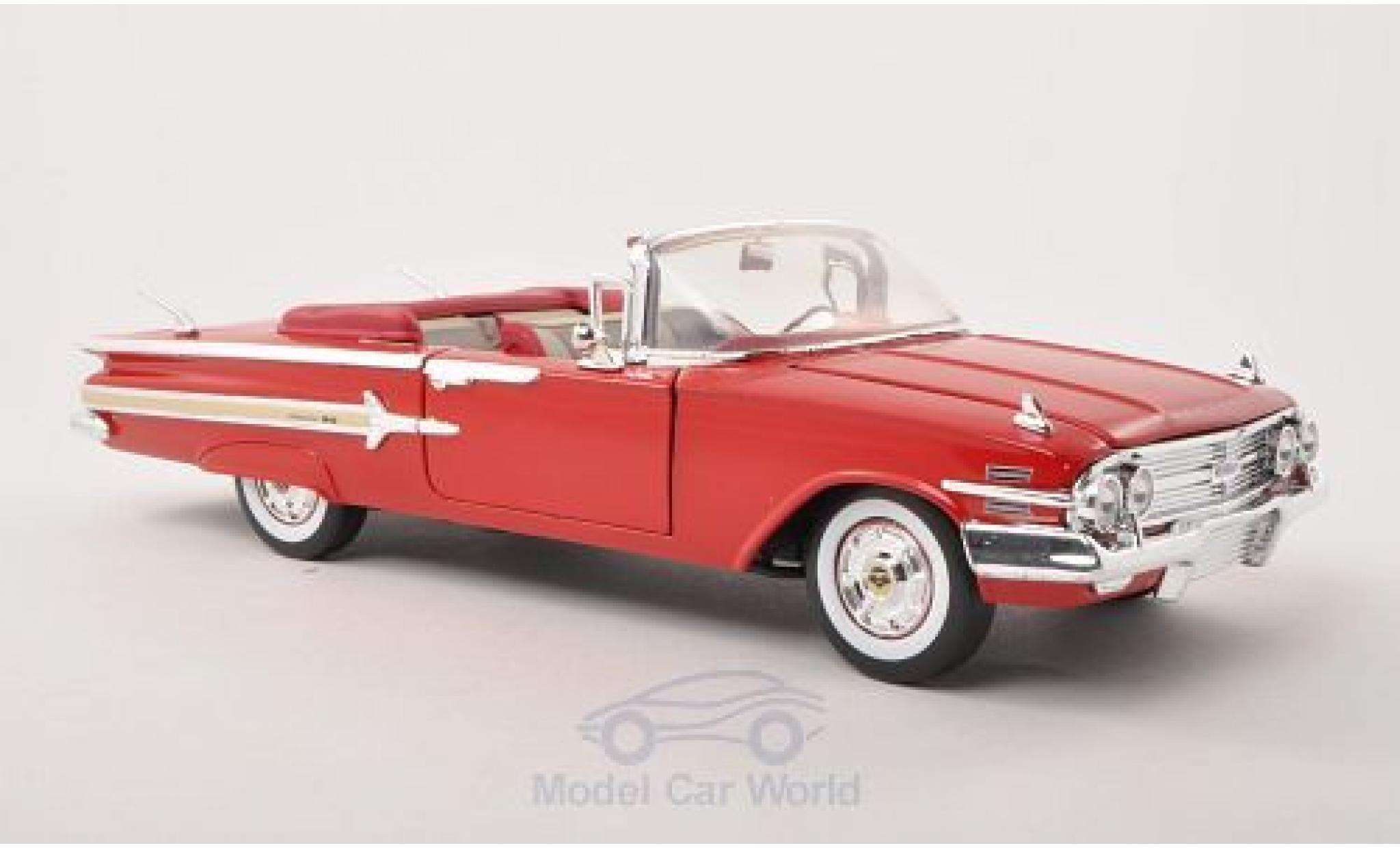 Chevrolet Impala 1/18 Motormax rood 1960 modelauto
