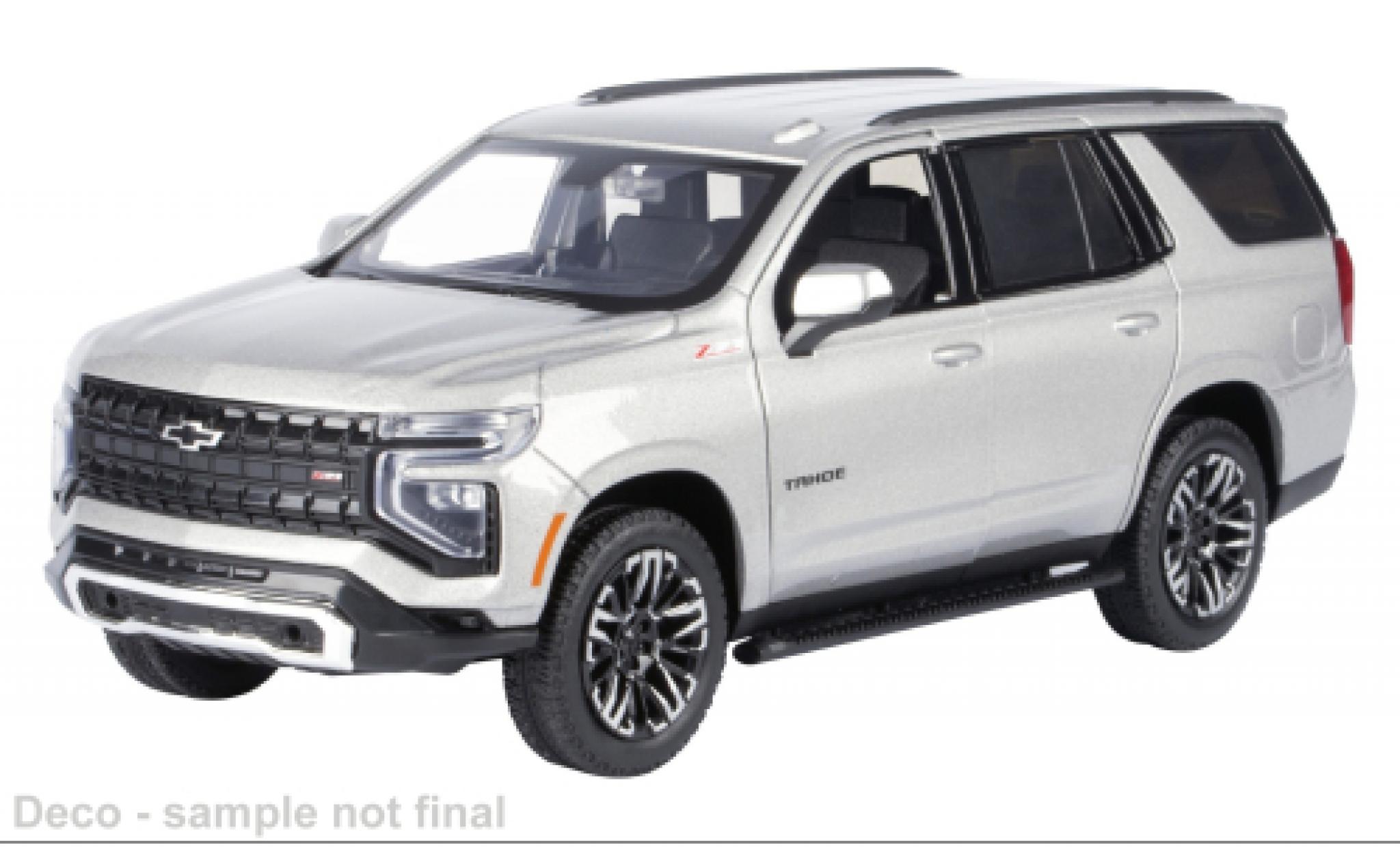 Chevrolet Tahoe 1/24 Motormax Z71 grijs 2025 1:24 modelauto