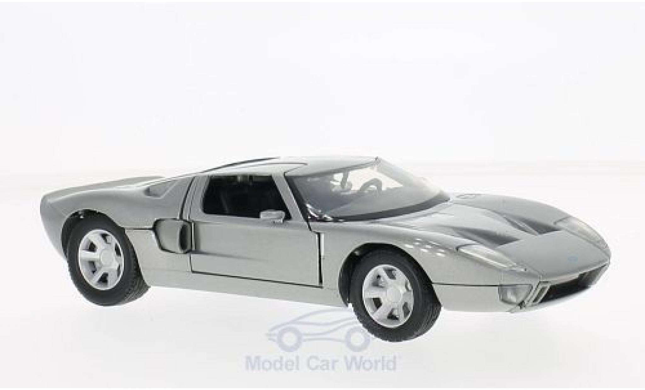 Ford GT 1/24 Motormax Concept metallic grijs ohne Vitrine modelauto