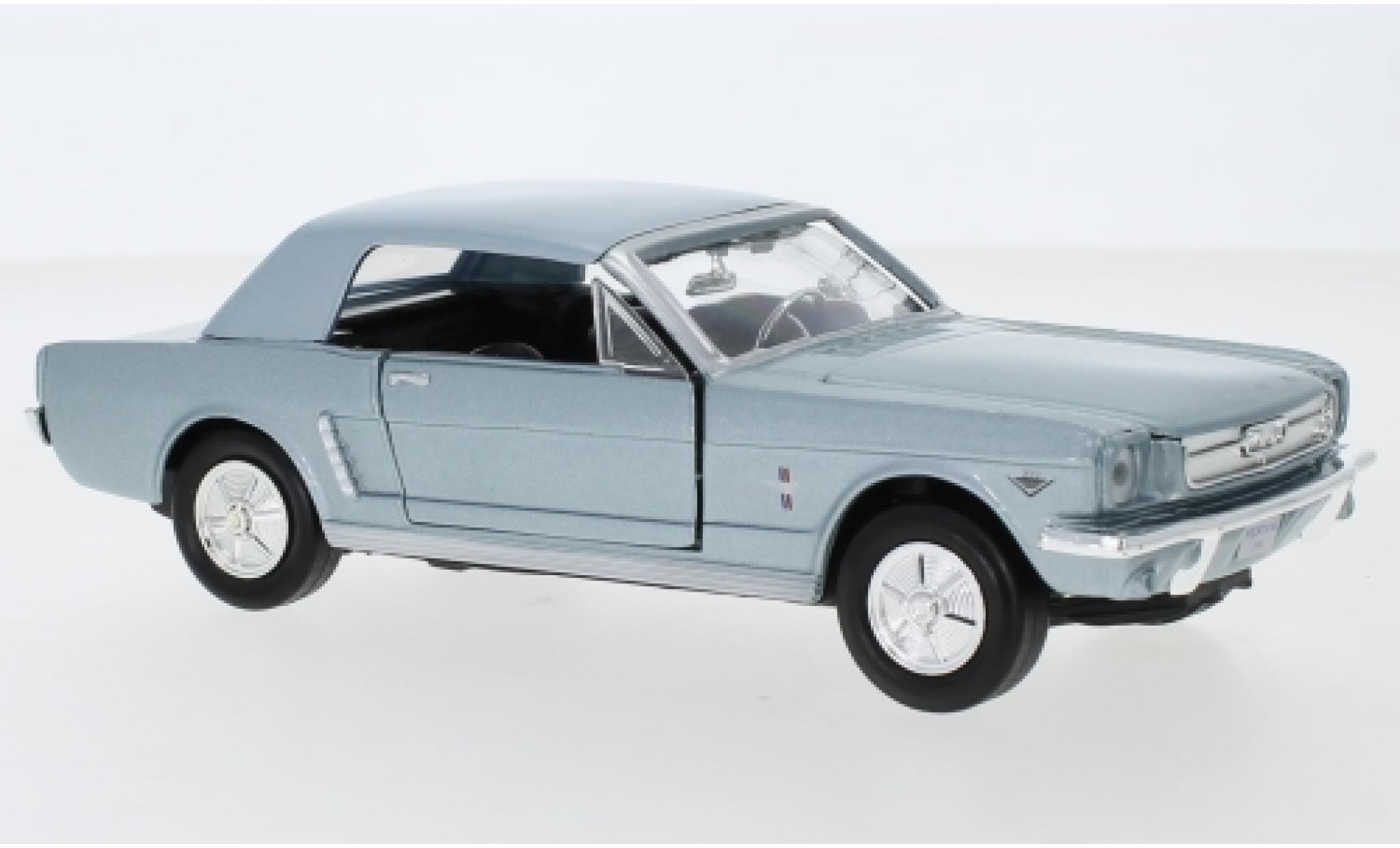 Ford Mustang 1/24 Motormax Hardtop 1964 modelauto