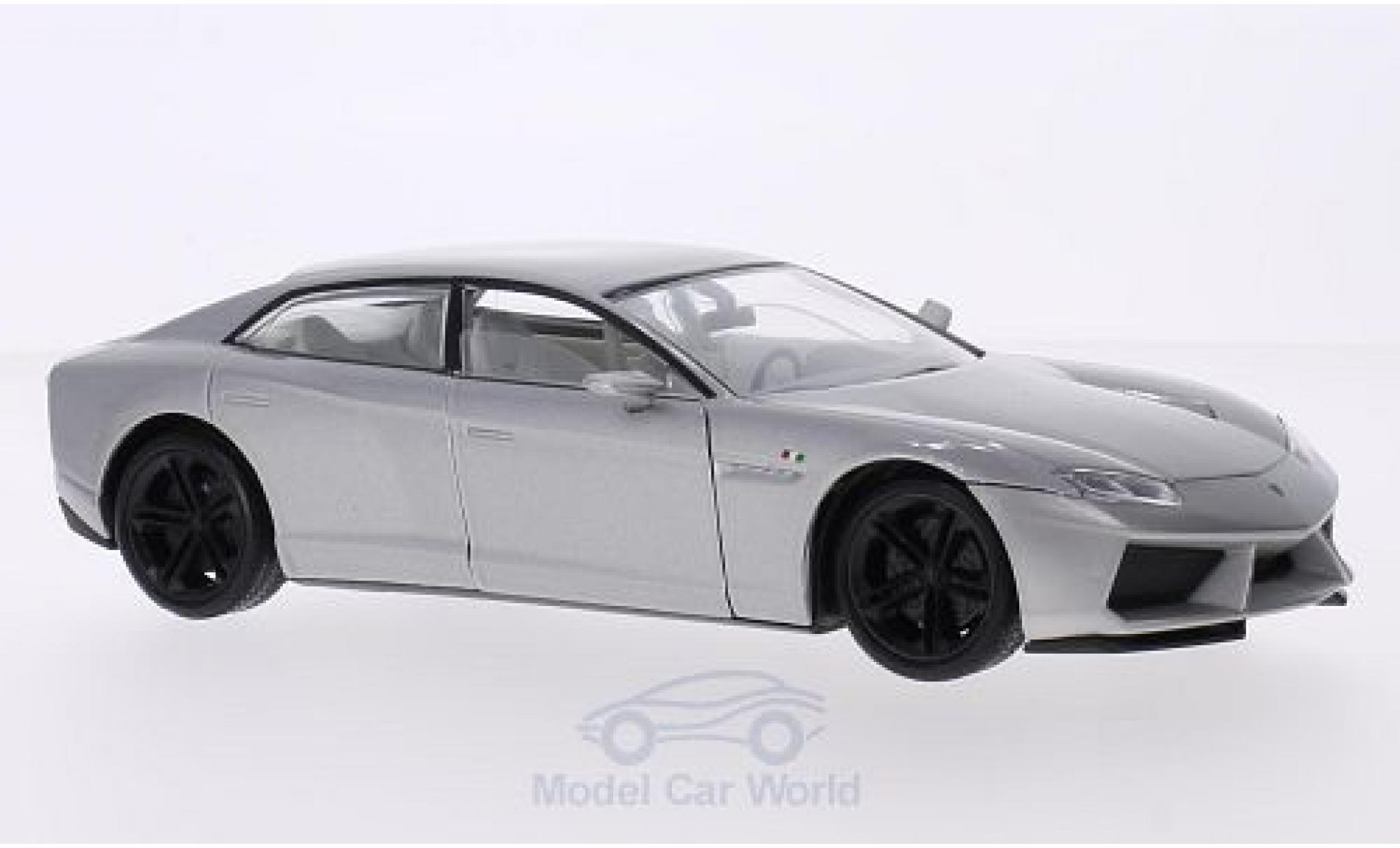 Lamborghini Estoque 1/18 Motormax metallic grijs modelauto