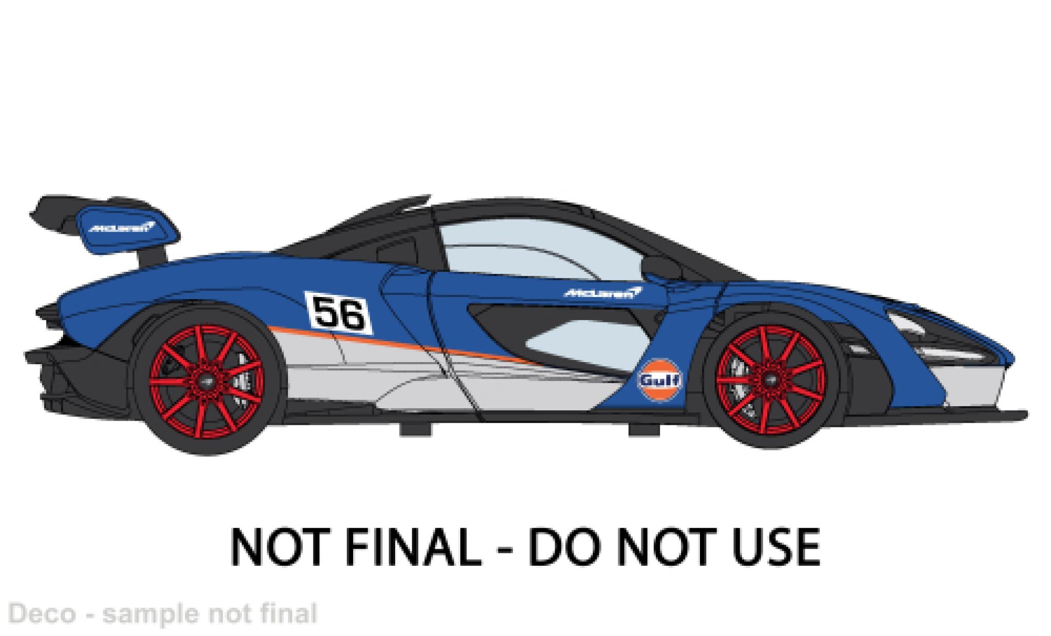 McLaren Senna 1/24 Motormax Gulf modelauto