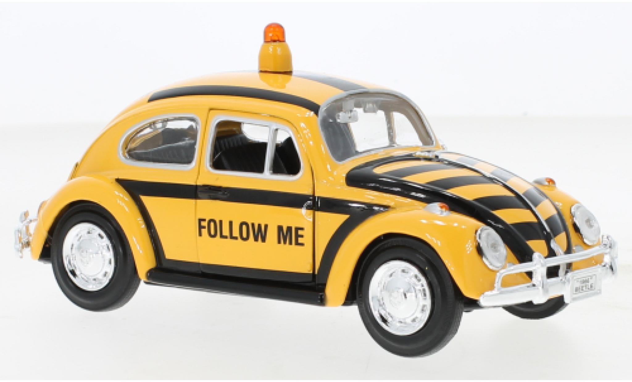Volkswagen Beetle 1/24 Motormax (K&auml;fer) Follow Me 1966 modelauto