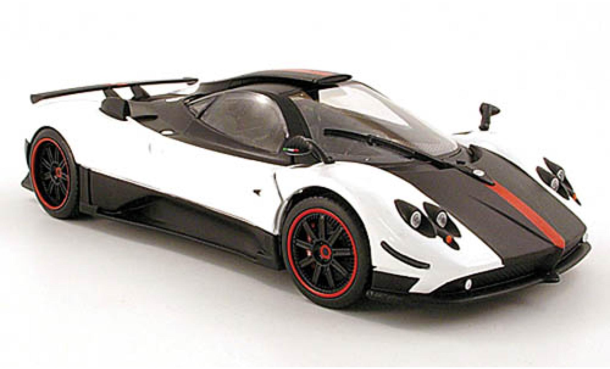 Pagani Zonda 1/18 Motormax cinque wit/zwart modelauto