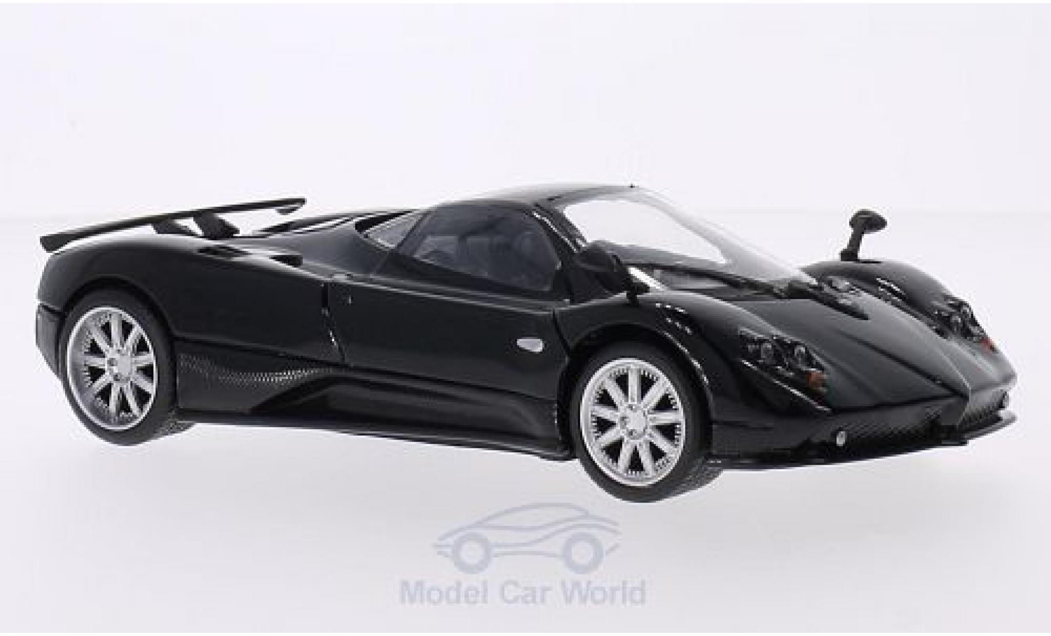 Pagani Zonda R 1/24 Motormax F zwart modelauto