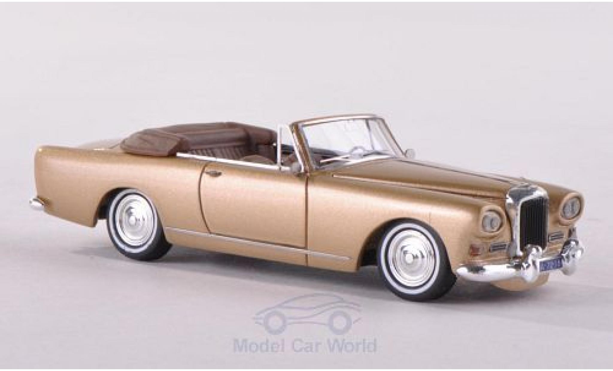 Bentley S3 1/87 Neo SIII Continental Mulliner Park Ward Drop Head metallic beige 1964 modelauto