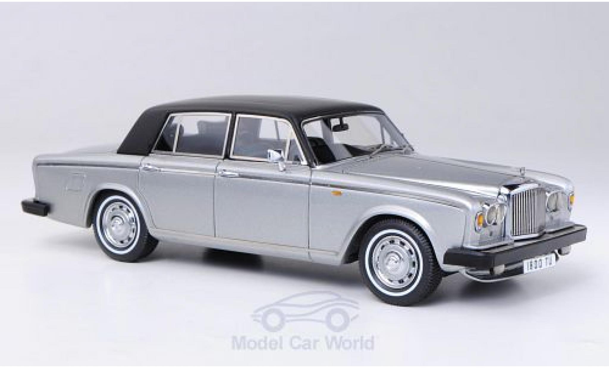 Bentley T2 1/43 Neo Saloon metallic grijs/matt-zwart RHD 1977 modelauto