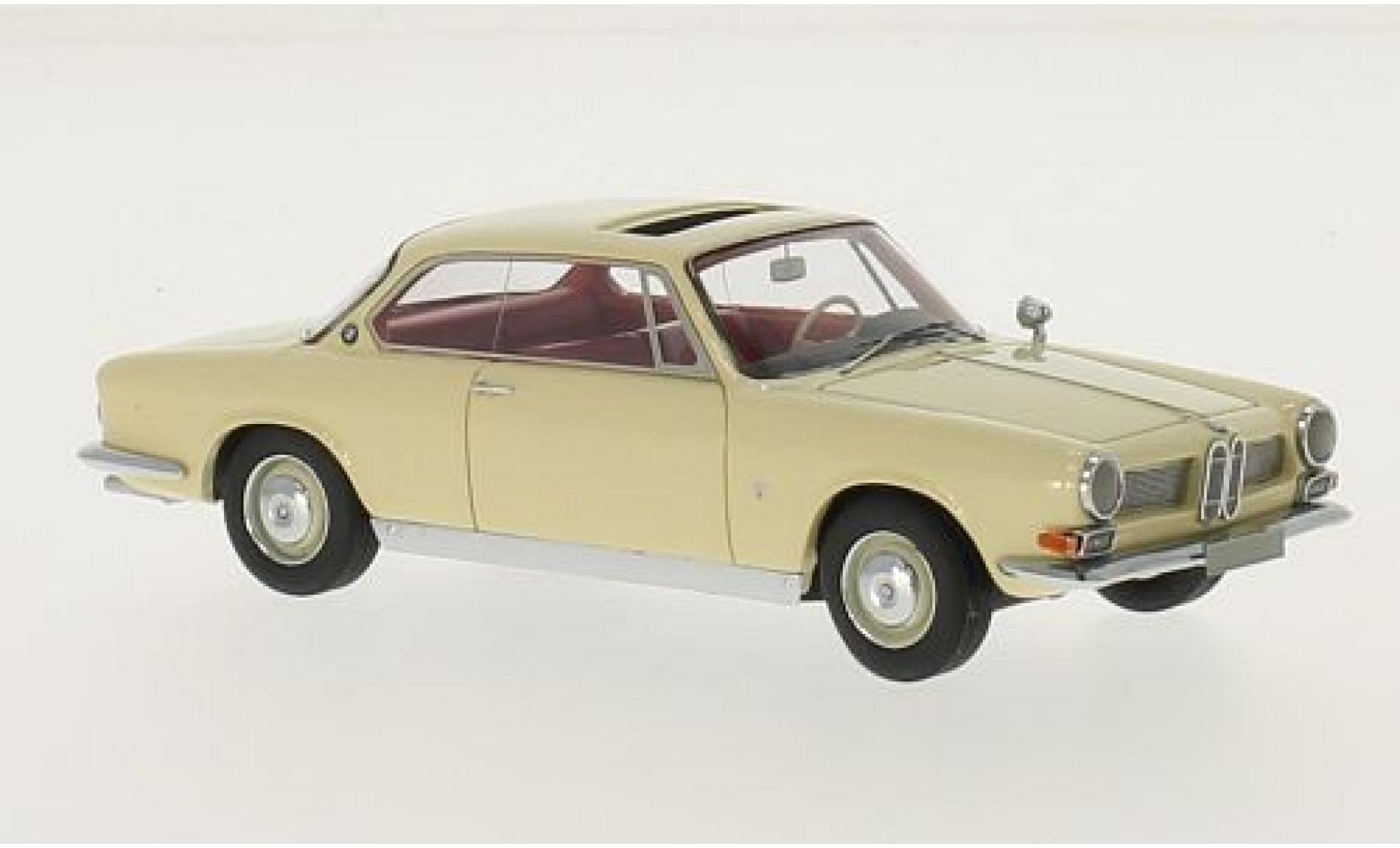 Bmw 3200 1/43 Neo CS Bertone beige 1961 modelauto