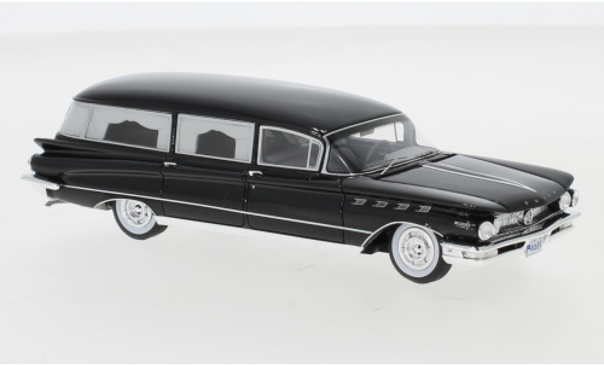 Buick Electra 1/43 Neo zwart Hearse 1960 modelauto