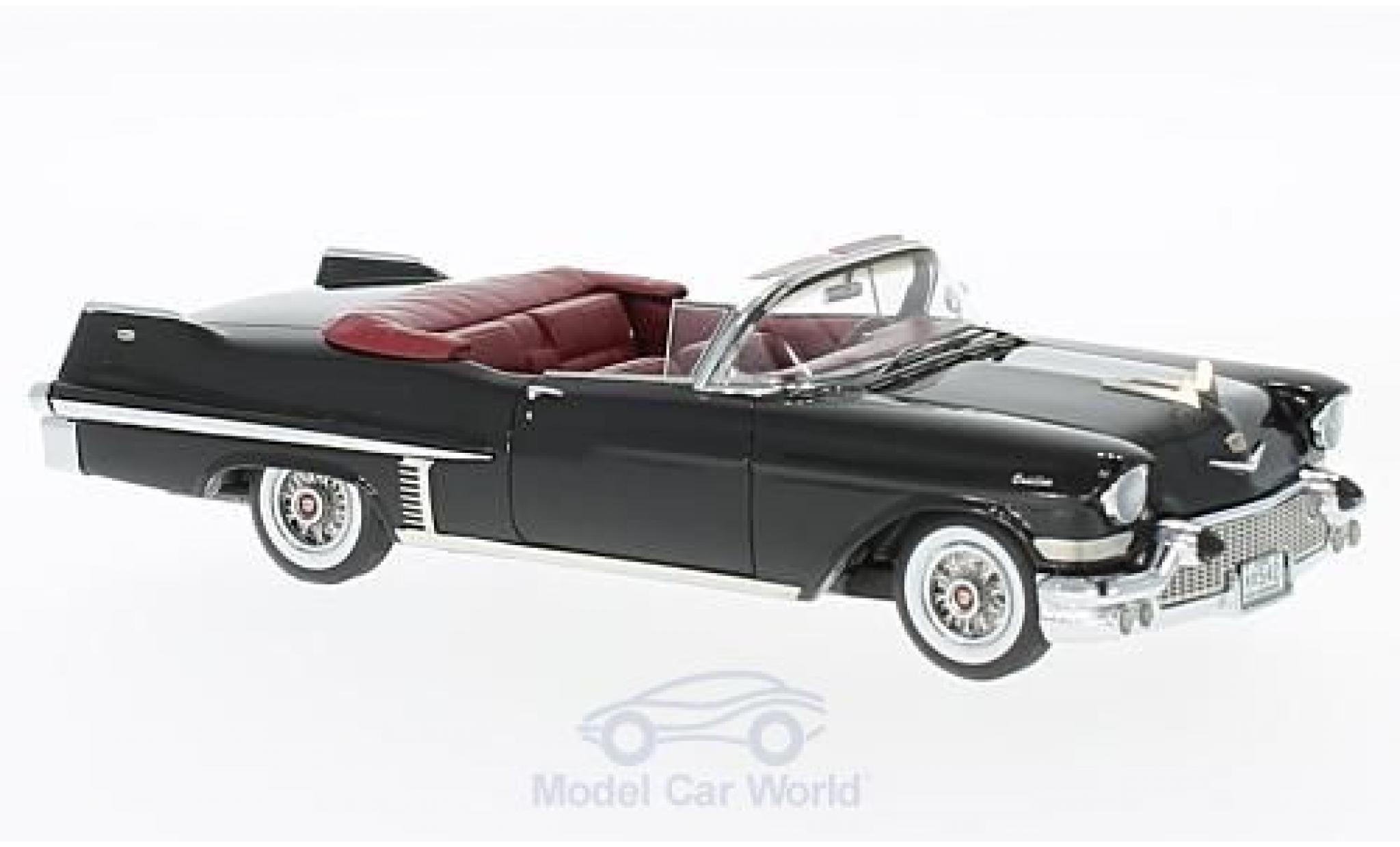 Cadillac Series 62 1/43 Neo Cabriolet zwart 1957 modelauto