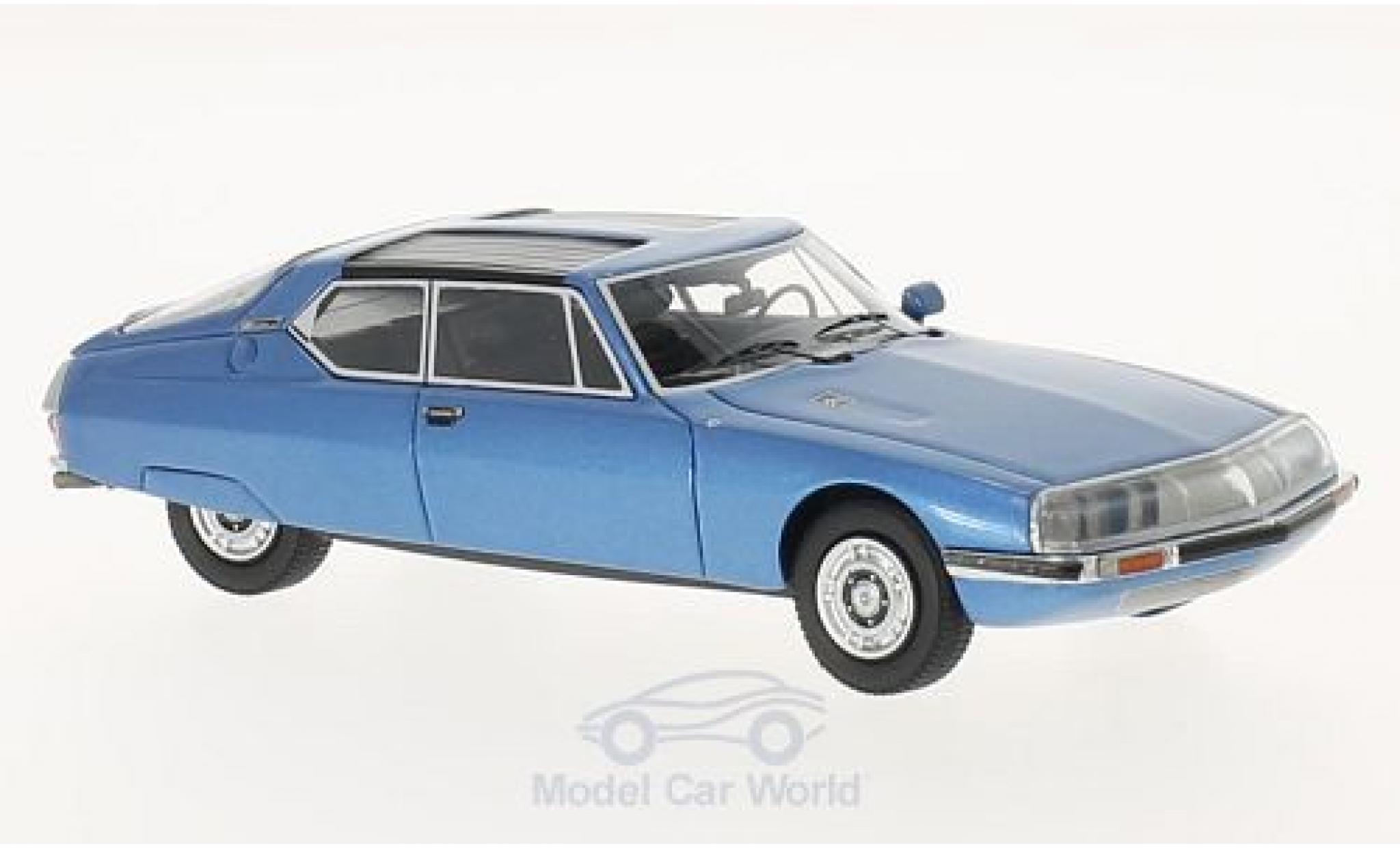 Citroen SM 1/43 Neo 1971 Espace by Heuliez metallic blauw 1971 modelauto