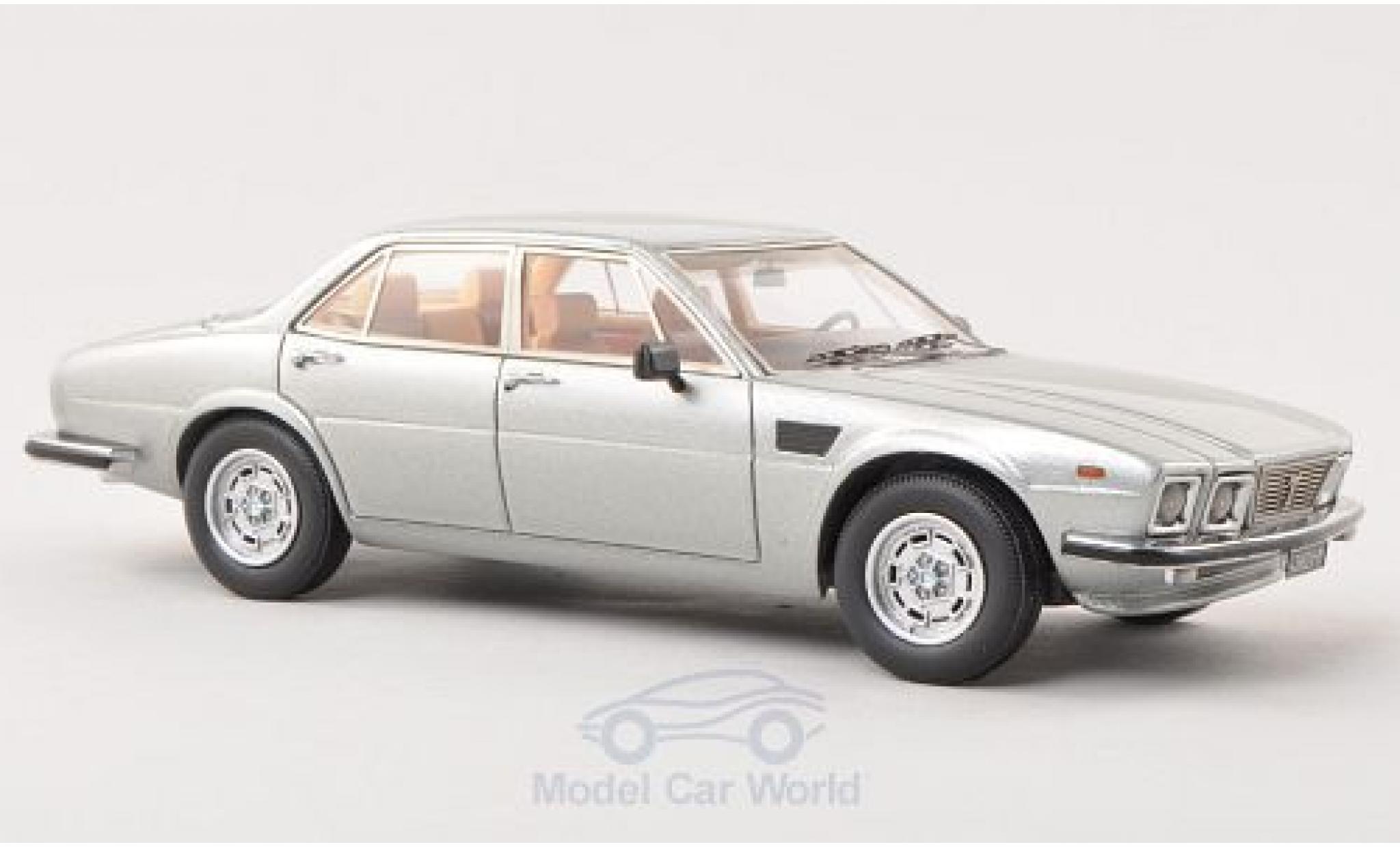 De Tomaso Deauville 1/43 Neo metallic grijs 1978 modelauto