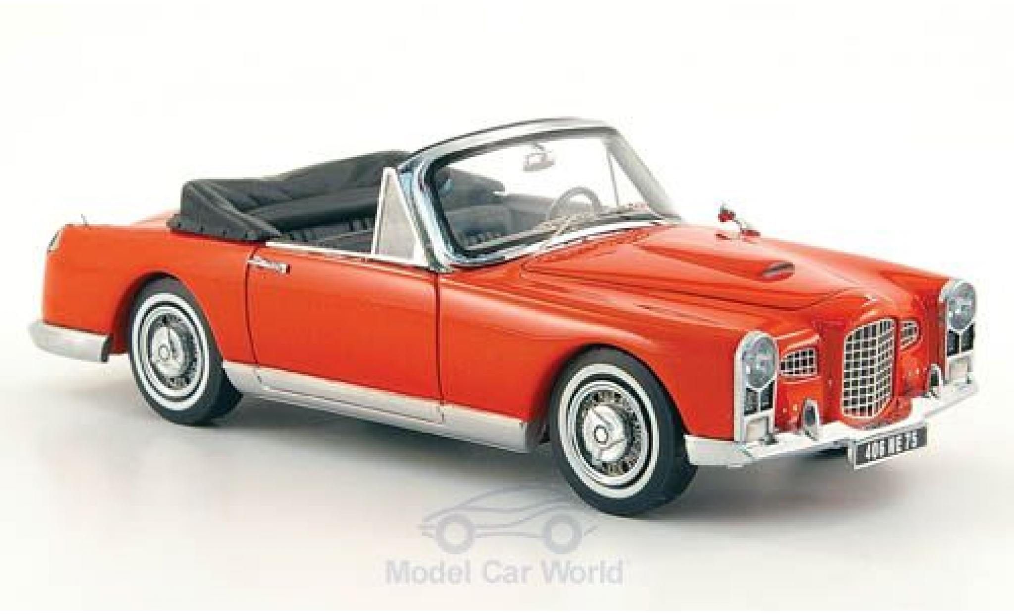 Facel Vega FV 1/43 Neo 1b Cabriolet rood 1955 modelauto