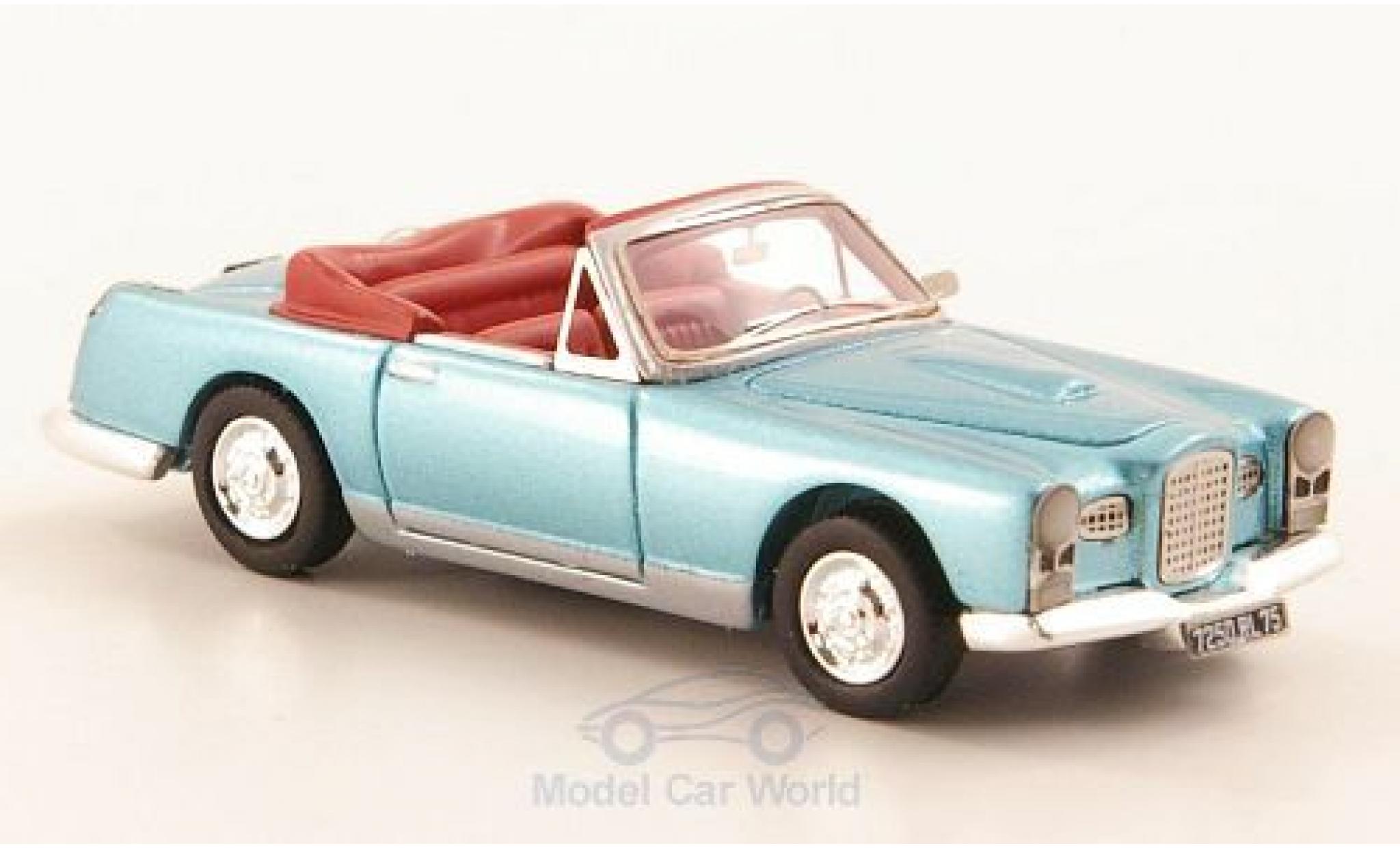 Facel Vega FV 1/87 Neo 1 Cabriolet metallic blauw 1955 modelauto