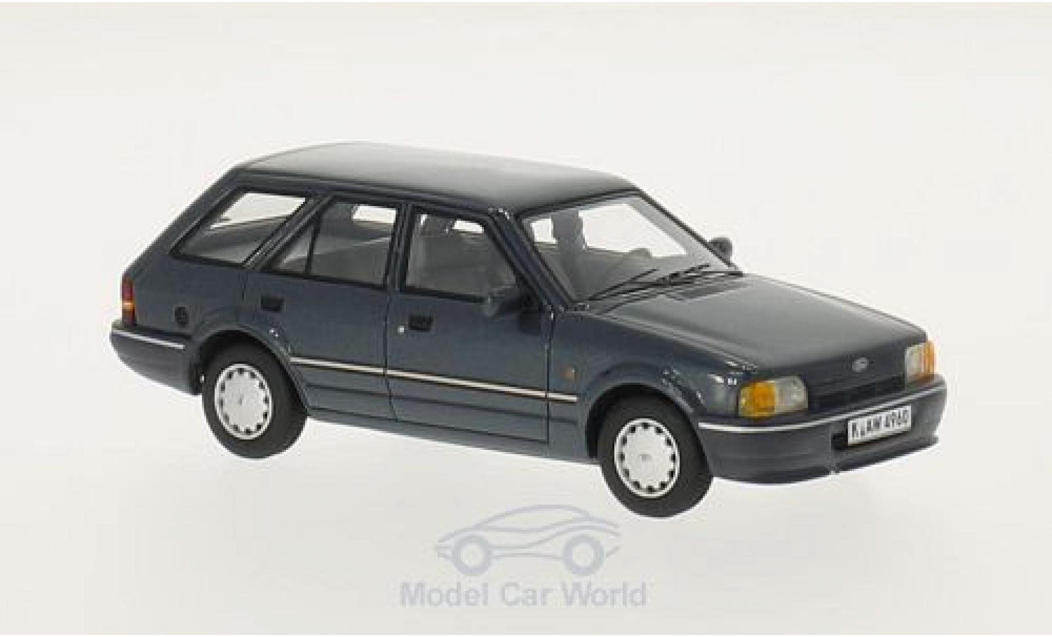 Ford Escort MKI 1/43 Neo MKIV Turnier metallic grijs 1986 modelauto