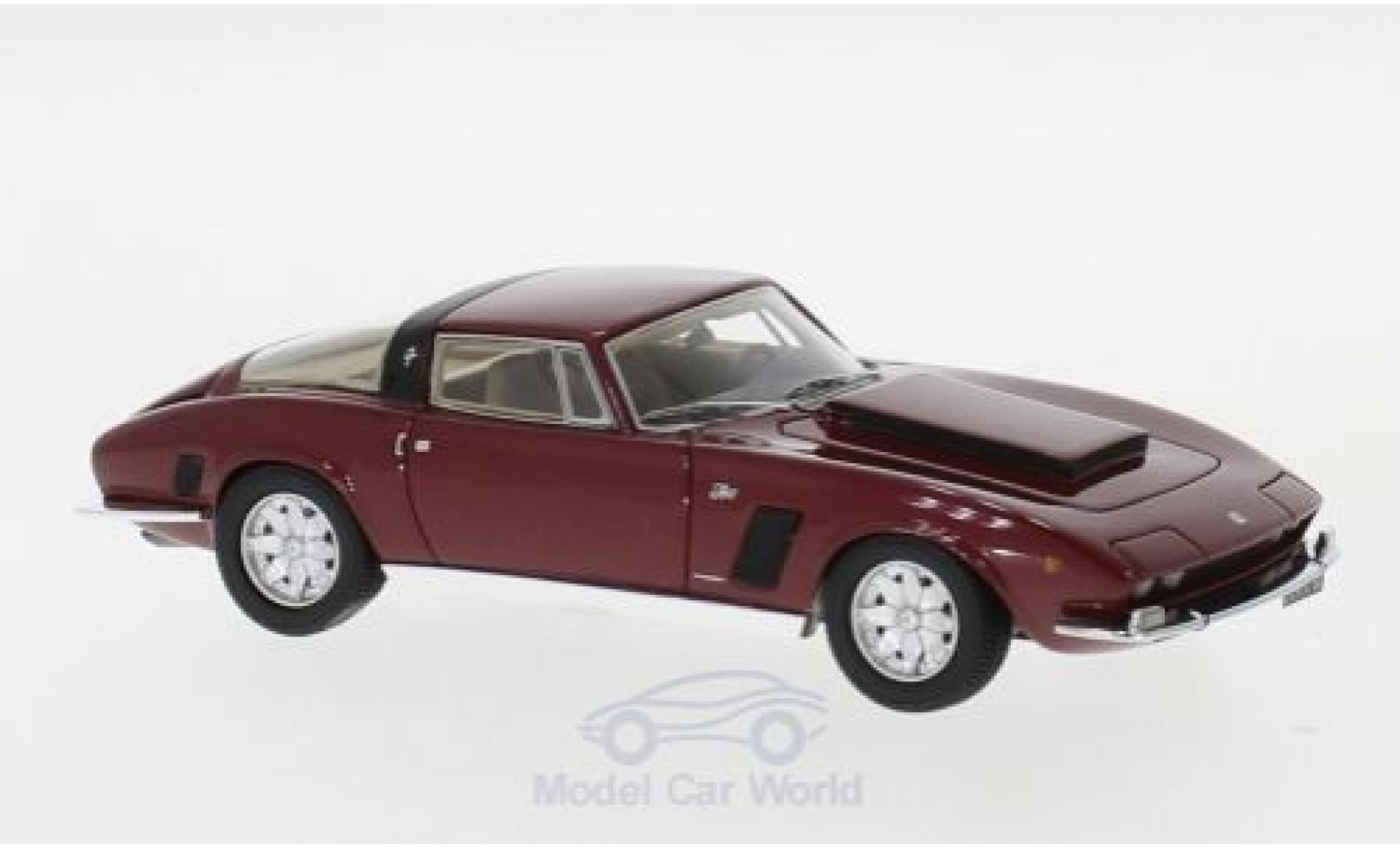 ISO Grifo 1/43 Neo 7 Litri IR8 metallic rood 1972 modelauto