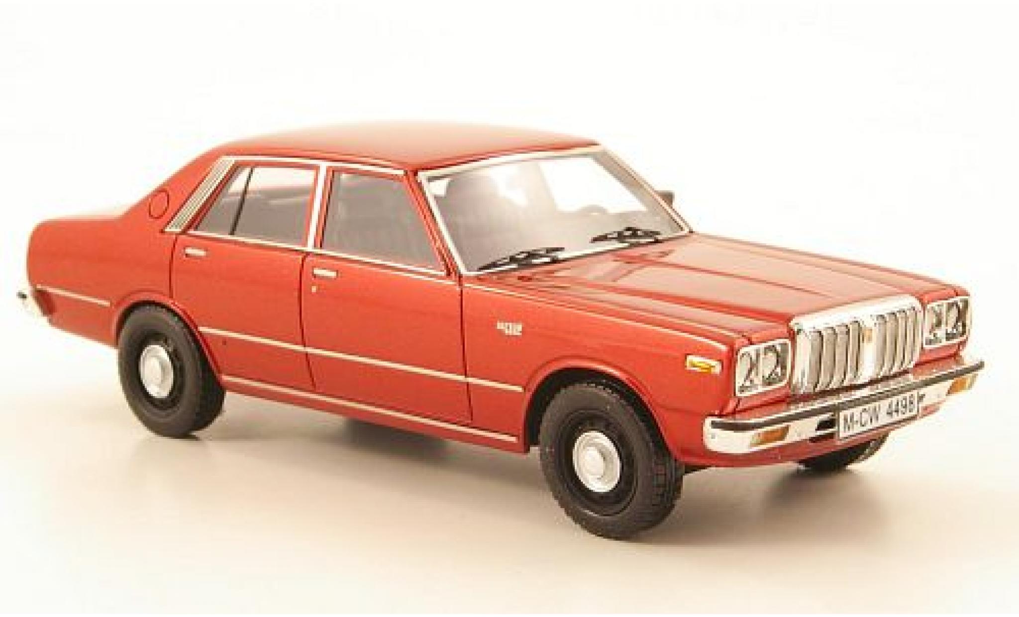Datsun 200L 1/43 Neo Laurel (C230) metallic rood modelauto