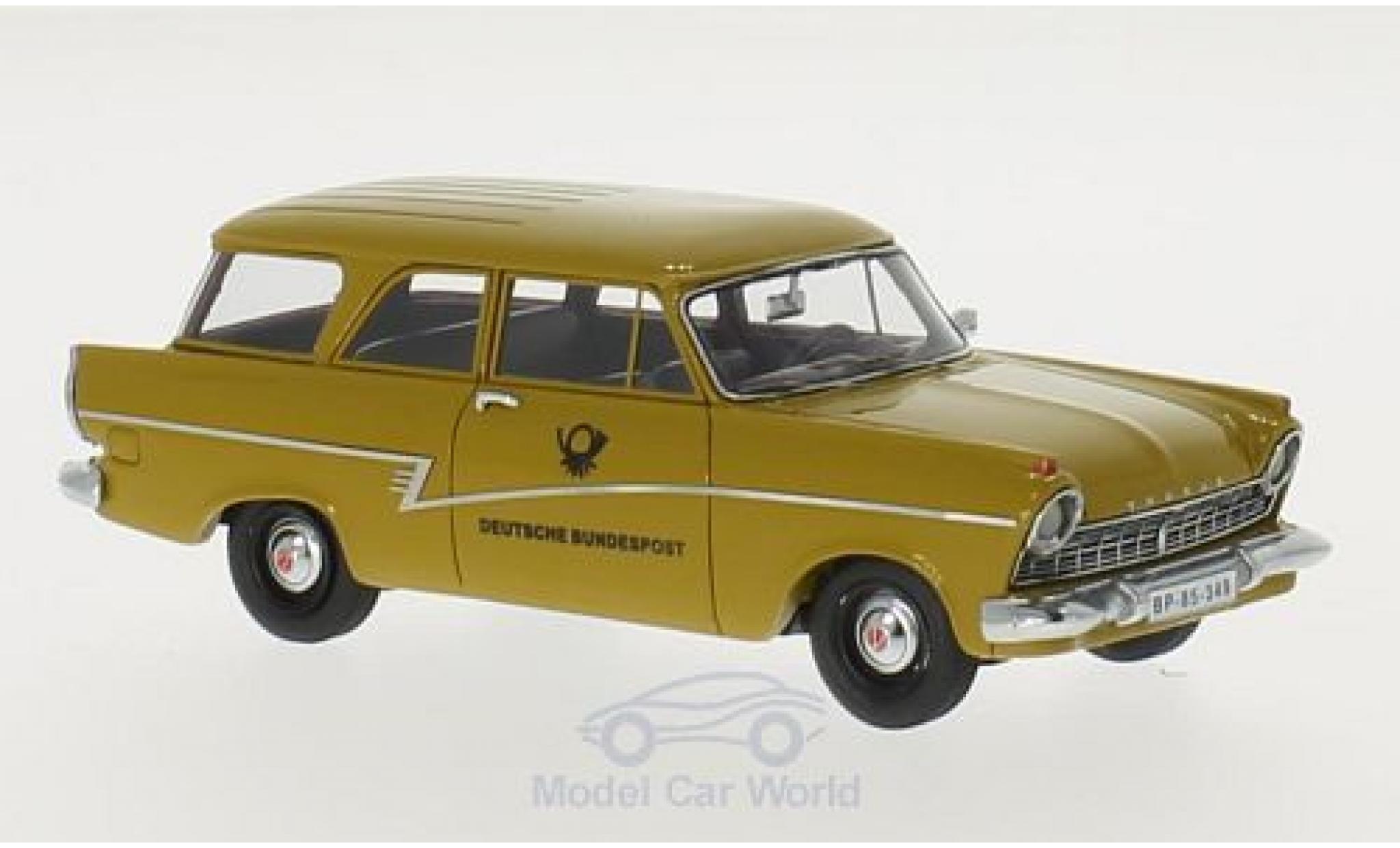 Ford Taunus 1957 1/43 Neo P2 17m Turnier Deutsche Bundespost 1957 modelauto