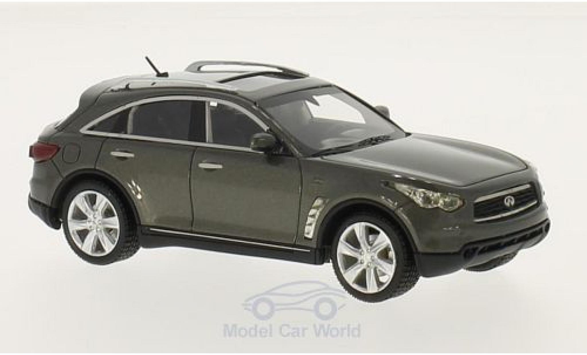 Infiniti FX50 1/18 Neo S metallic grijs 2010 modelauto