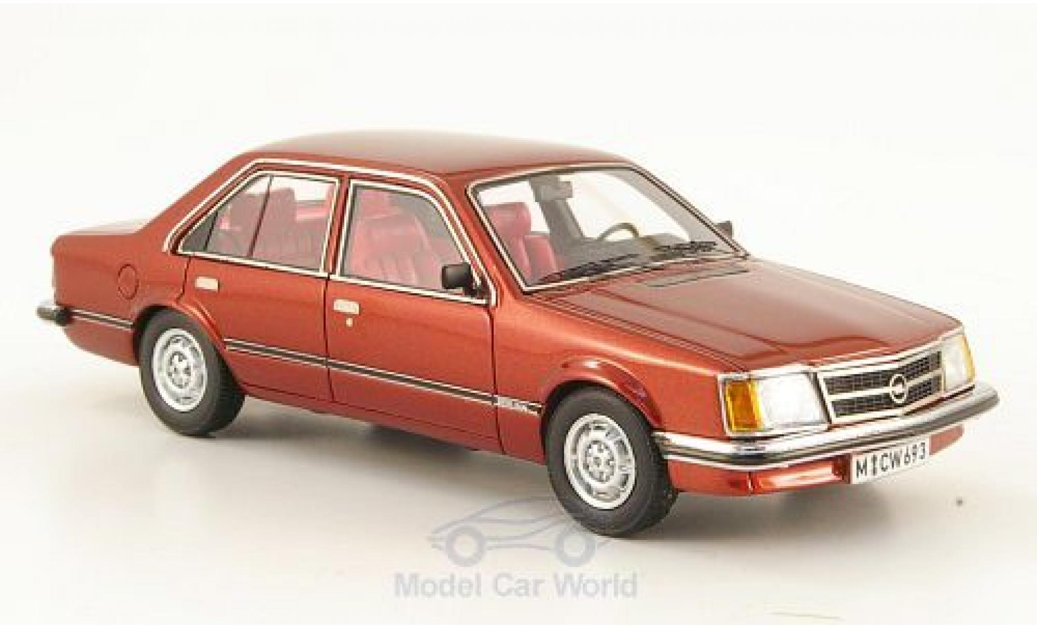 Opel Commodore C 1/43 Neo C 2.5 S rood 1978 4-T&uuml;rer modelauto