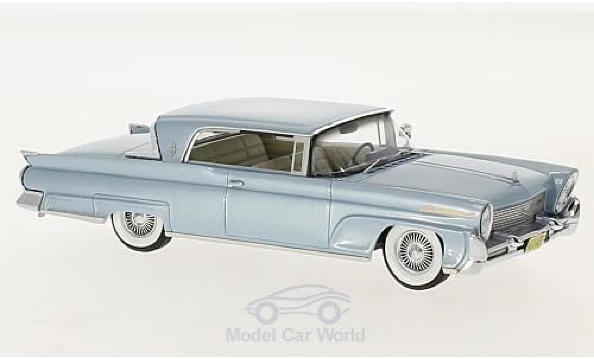Lincoln Continental 1958 1/43 Neo MKIII Hardtop Coupe metallic blauw 1958 modelauto