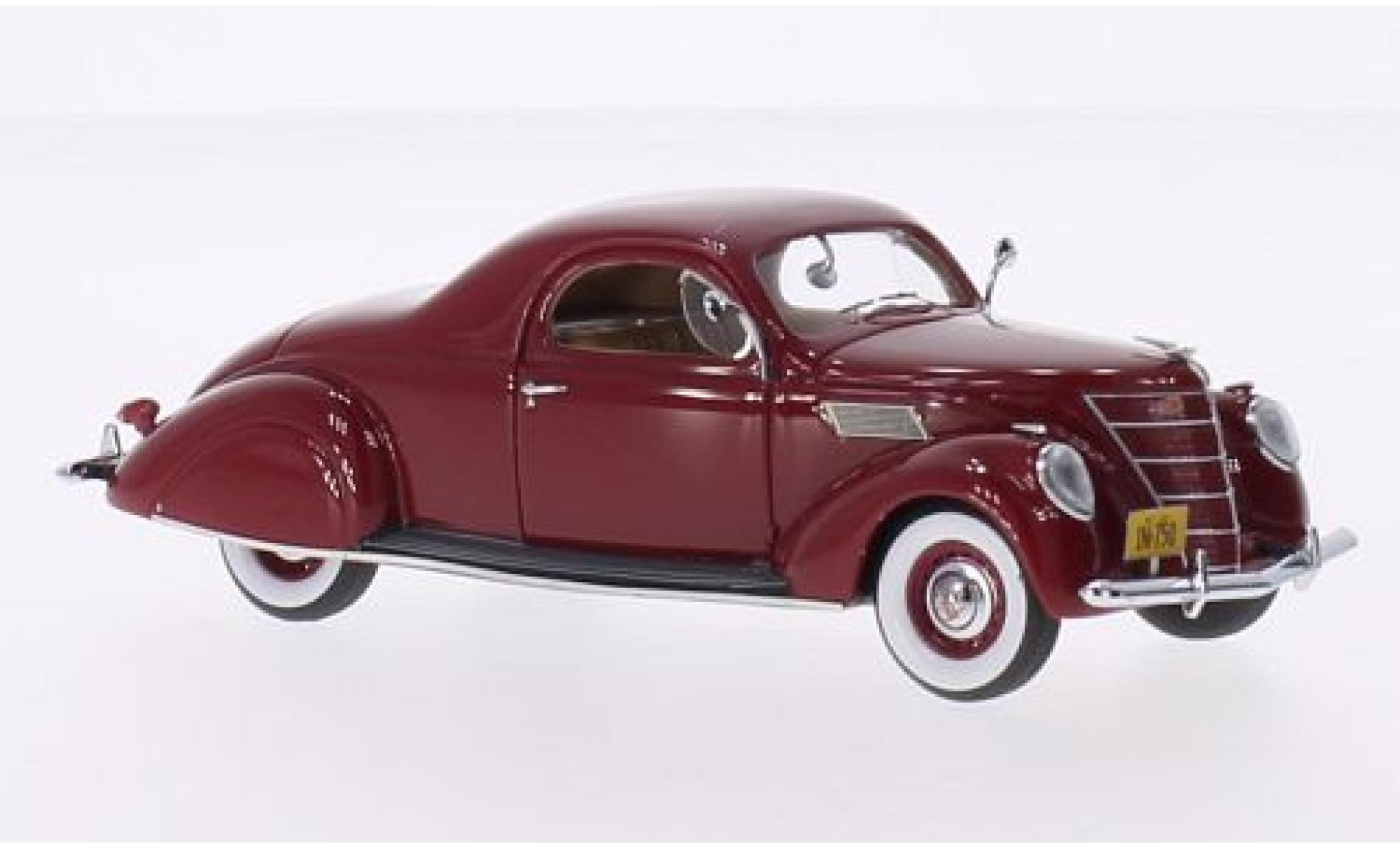 Lincoln Zephyr 1/43 Neo Coupe rood 1937 modelauto