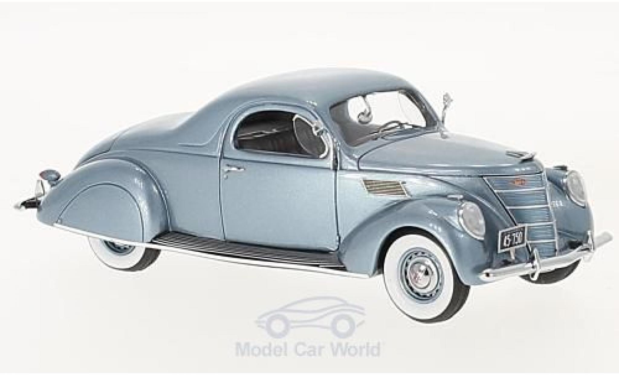 Lincoln Zephyr 1/43 Neo Coupe metallic blauw 1937 modelauto