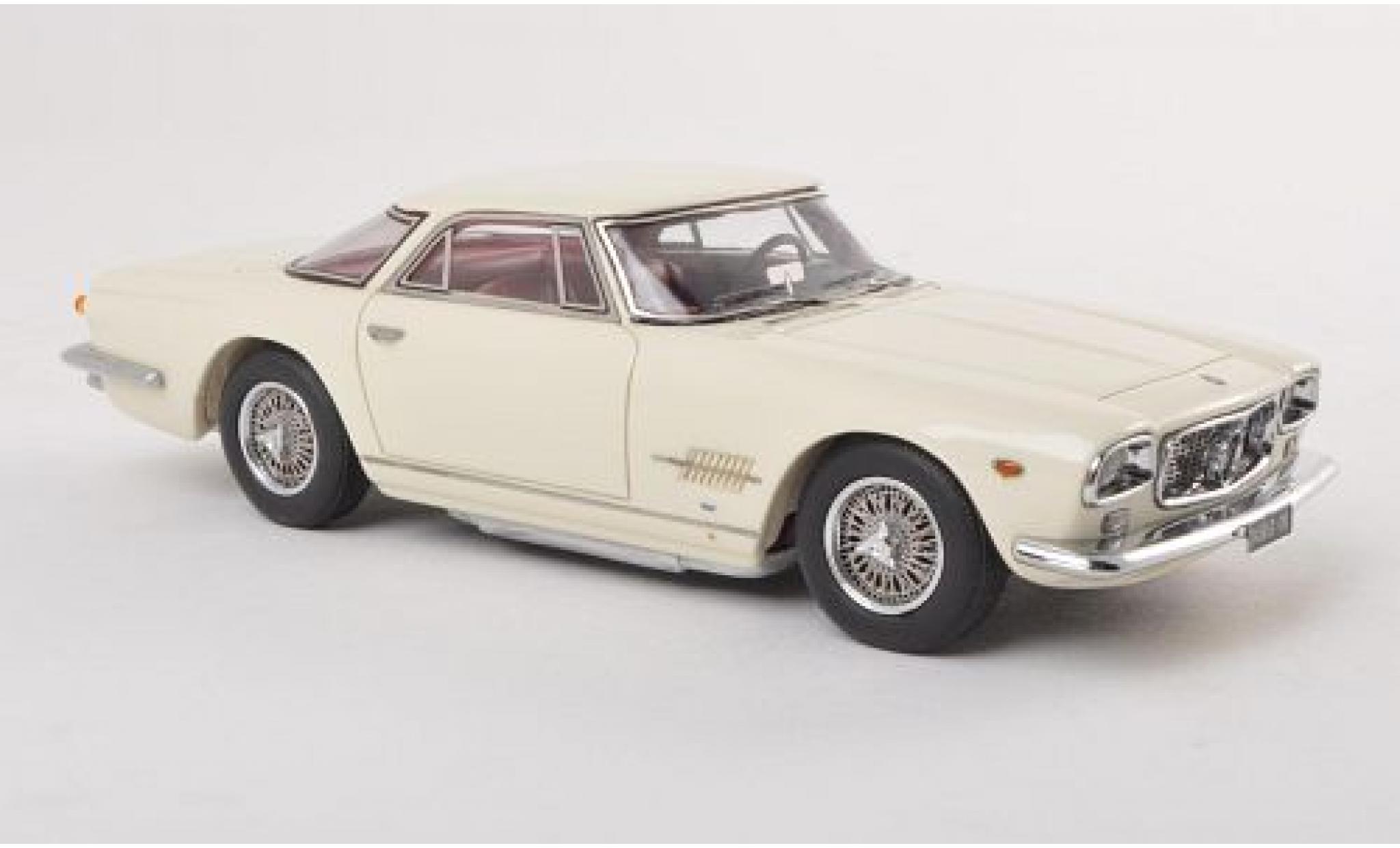Maserati 5000 GT 1/43 Neo Allemano wit 1960 modelauto
