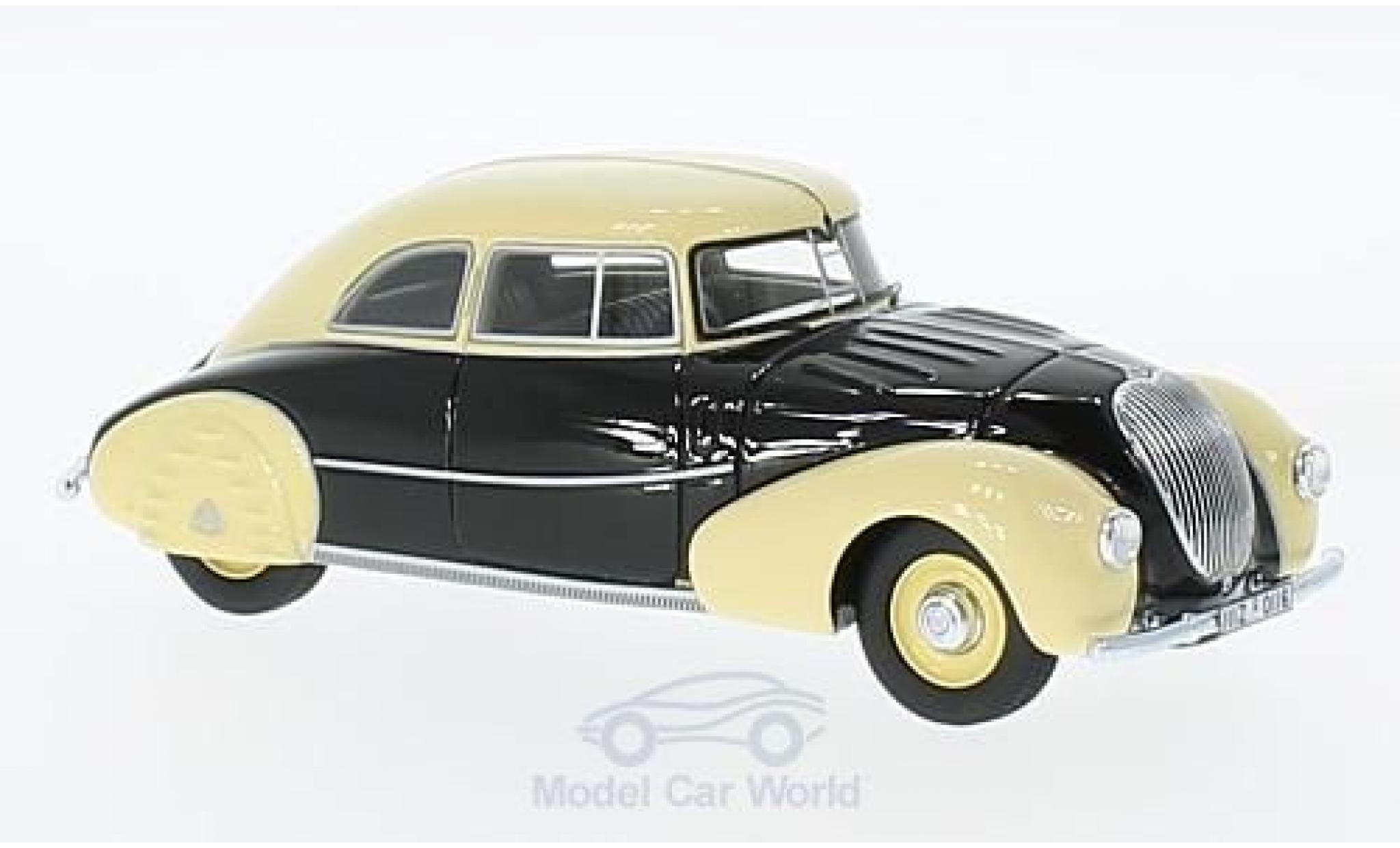 Maybach SW 1/43 Neo 35 Stromlinie Spohn zwart/beige 1935 modelauto